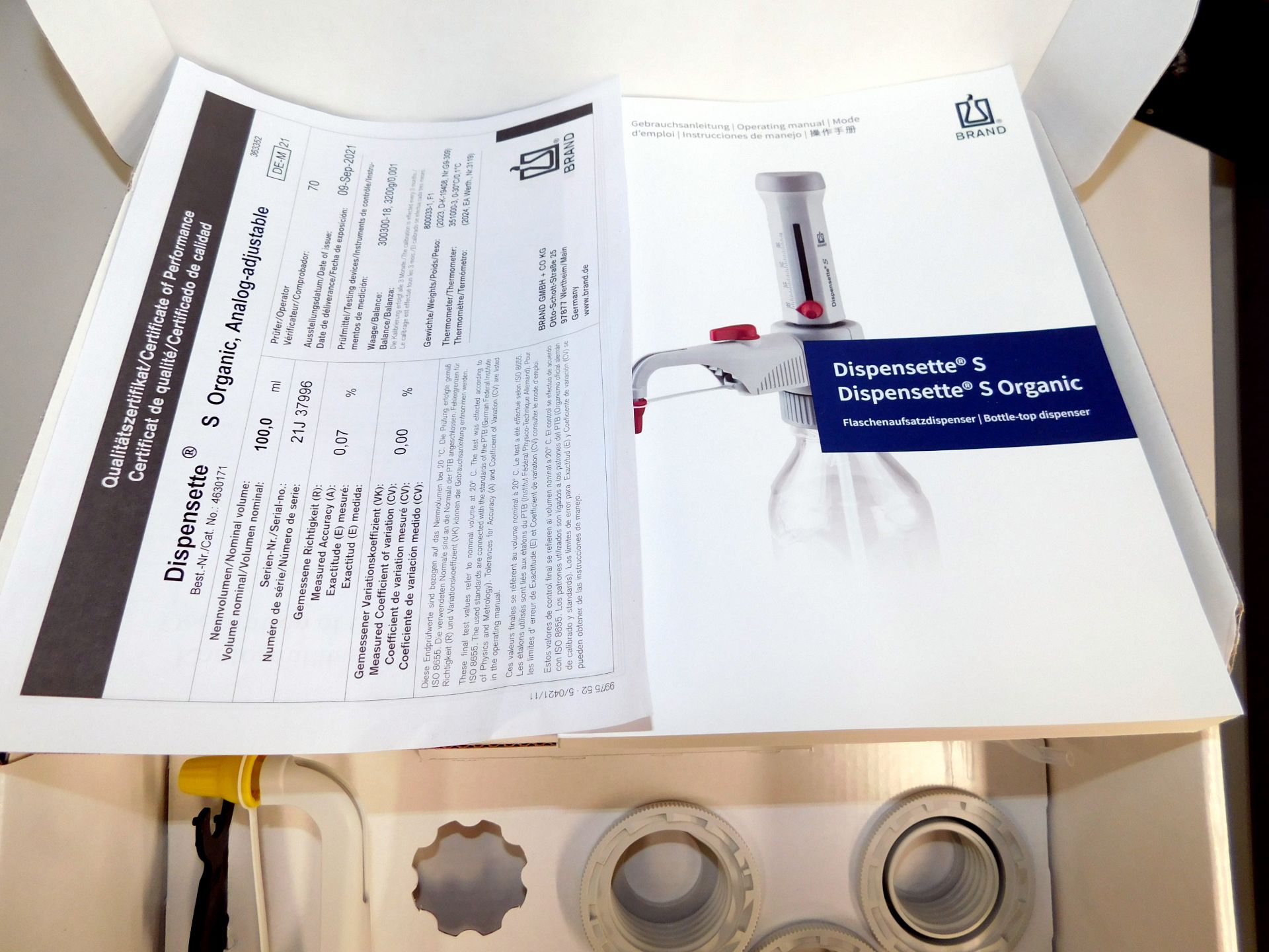 Sigma Aldrich Dispensette Solution Measuring Device - Image 2 of 4