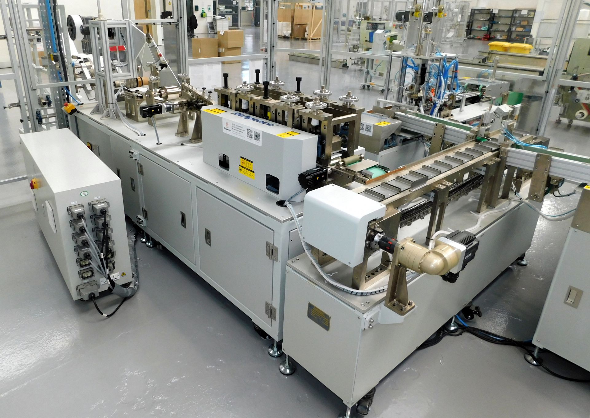 Tianjin Richpeace Ultrasonic Surgical Mask Production Line: (Perspex Screening (Lot 10) not included - Image 32 of 50