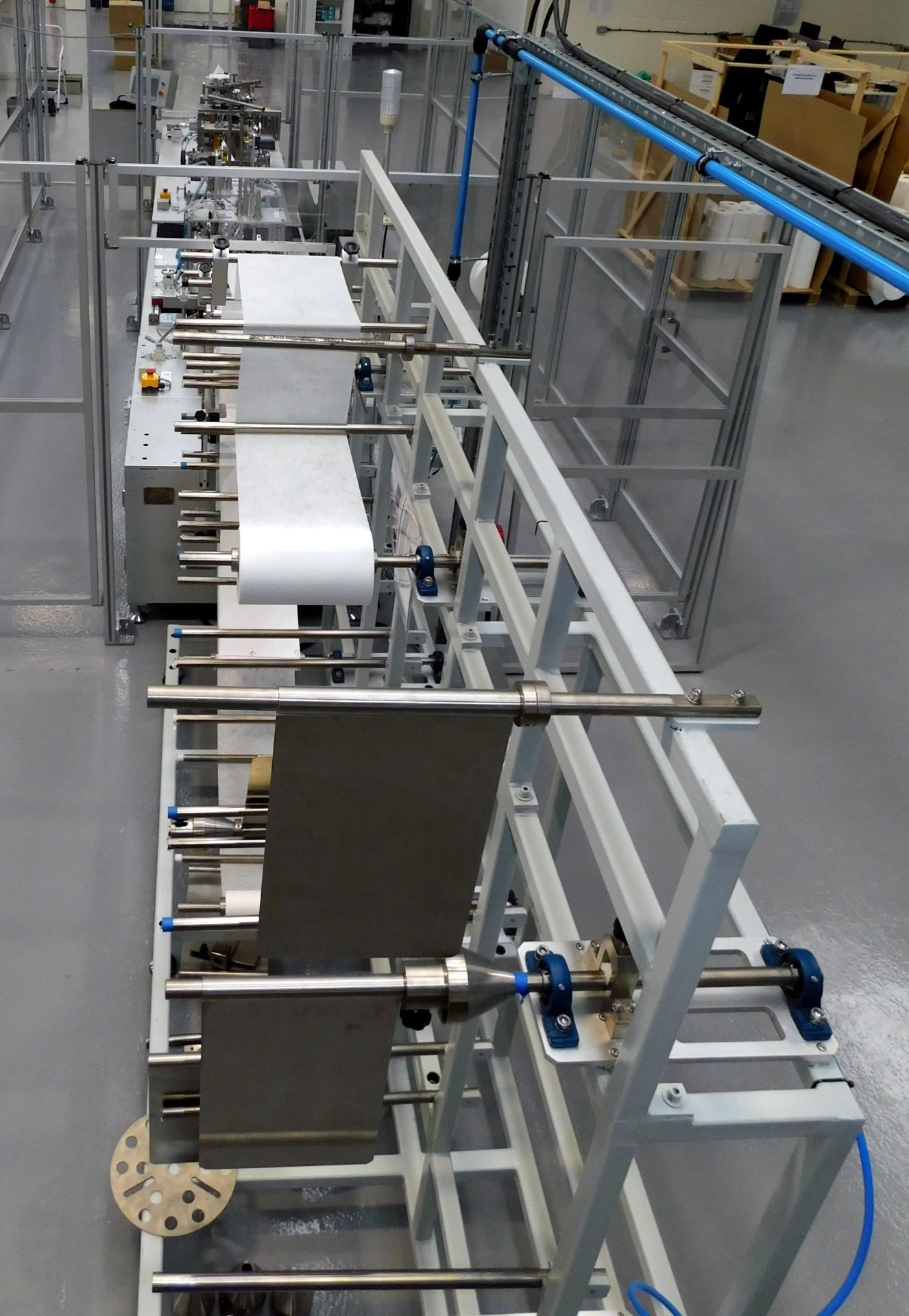 Tianjin Richpeace Ultrasonic Flat Fold Mask Production Line (Perspex Screening (Lot 11) not included - Image 51 of 56
