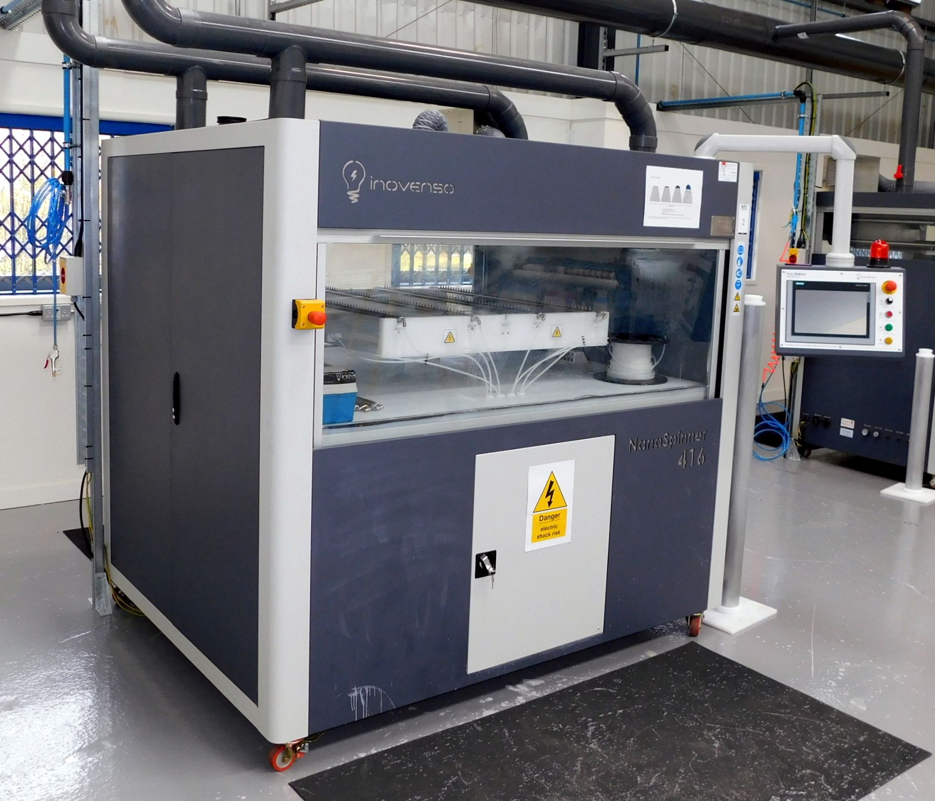 Inovenso Industrial Scale NS416 NanoSpinner Electrospinning & Spraying Machine, Serial Number IES112 - Image 2 of 33