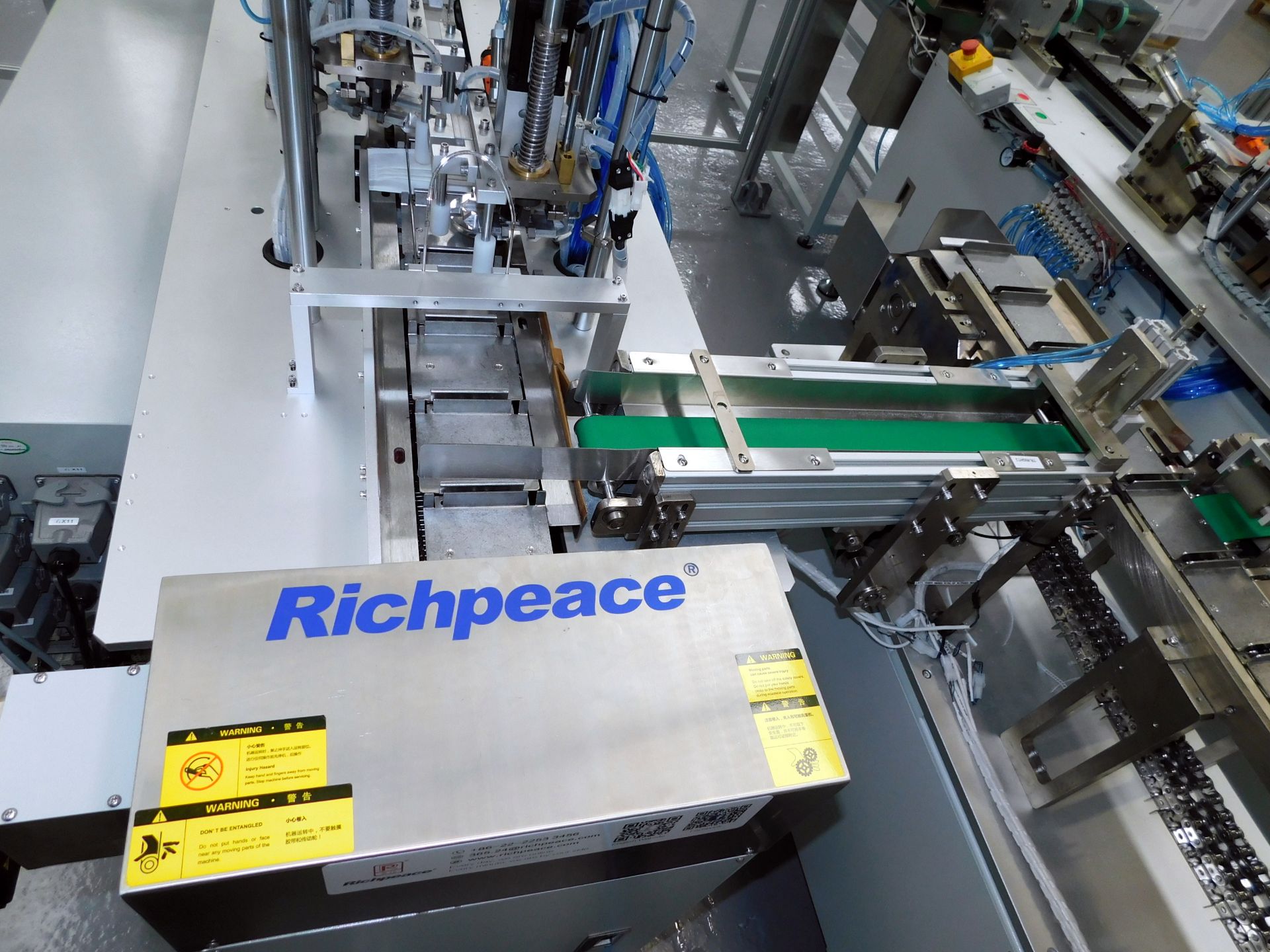 Tianjin Richpeace Ultrasonic Surgical Mask Production Line: (Perspex Screening (Lot 10) not included - Image 20 of 50