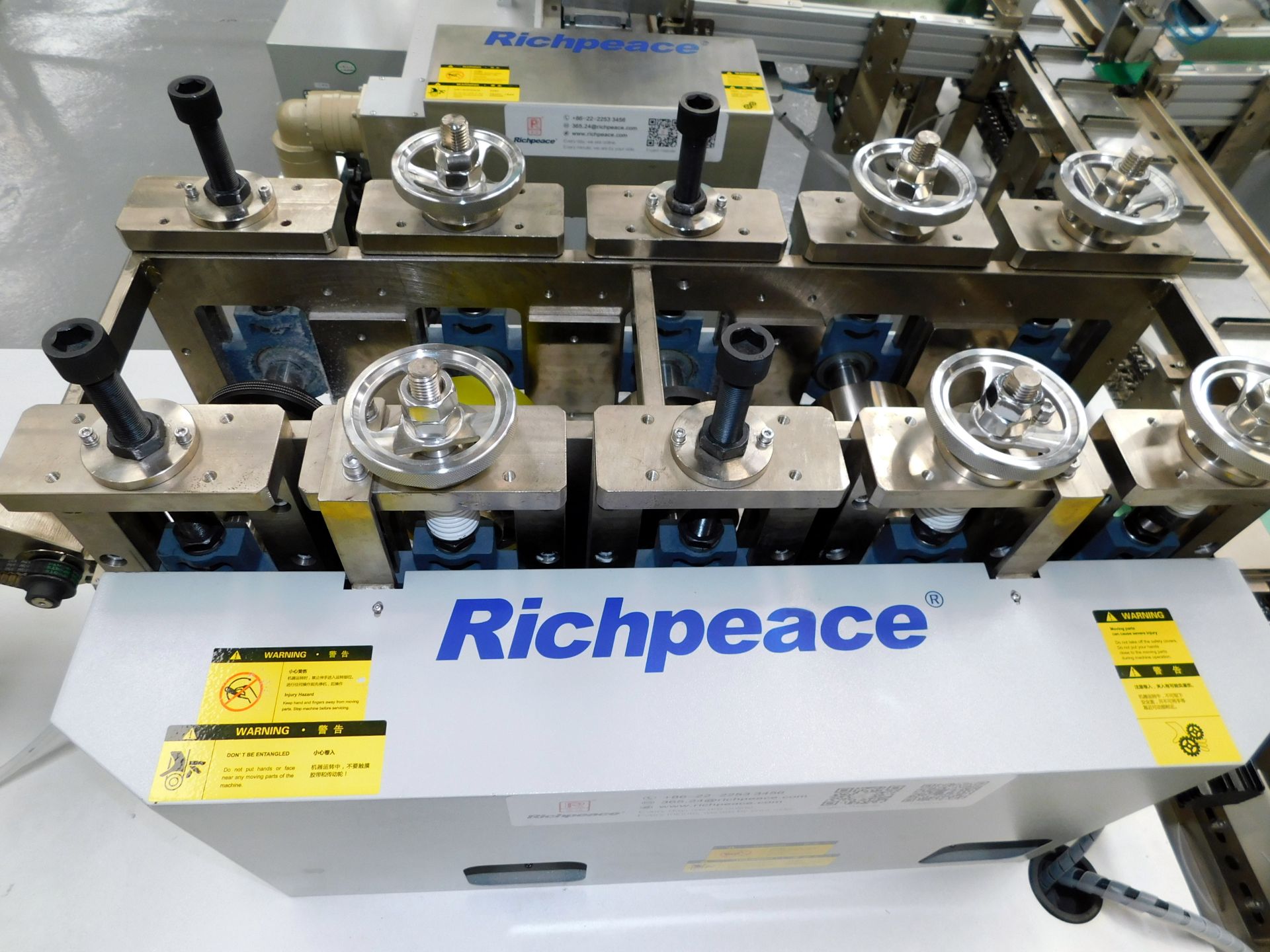 Tianjin Richpeace Ultrasonic Surgical Mask Production Line: (Perspex Screening (Lot 10) not included - Image 36 of 50