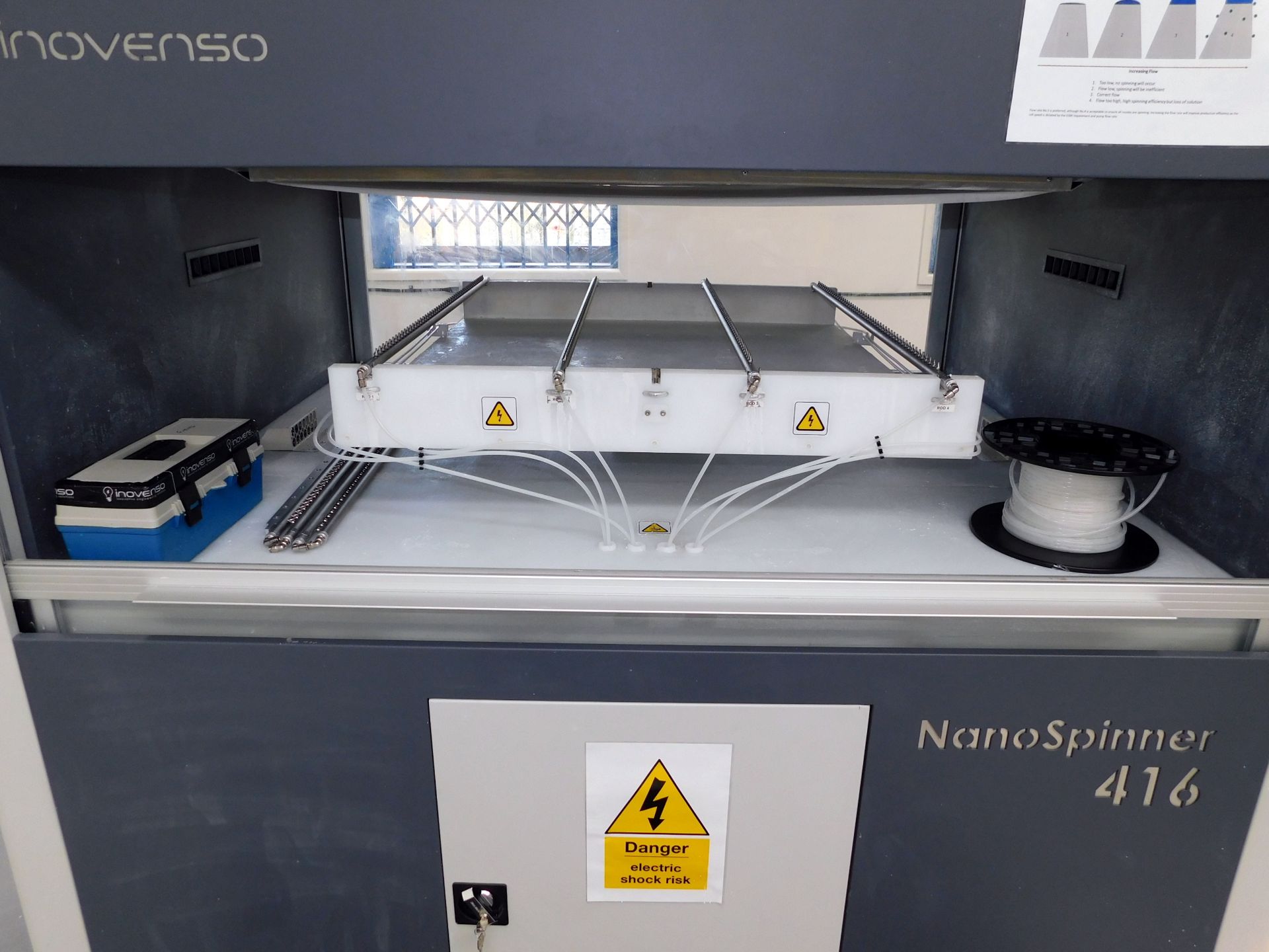 Inovenso Industrial Scale NS416 NanoSpinner Electrospinning & Spraying Machine, Serial Number IES112 - Image 6 of 33