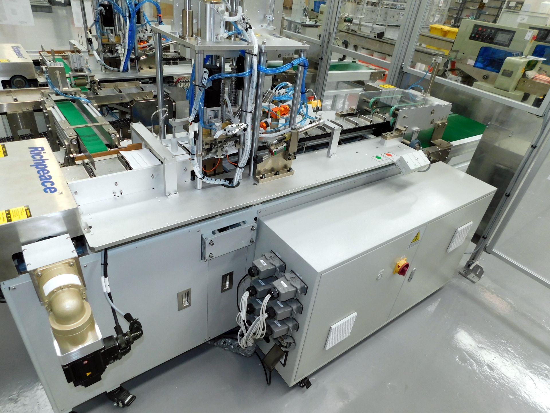 Tianjin Richpeace Ultrasonic Surgical Mask Production Line: (Perspex Screening (Lot 10) not included - Image 38 of 50