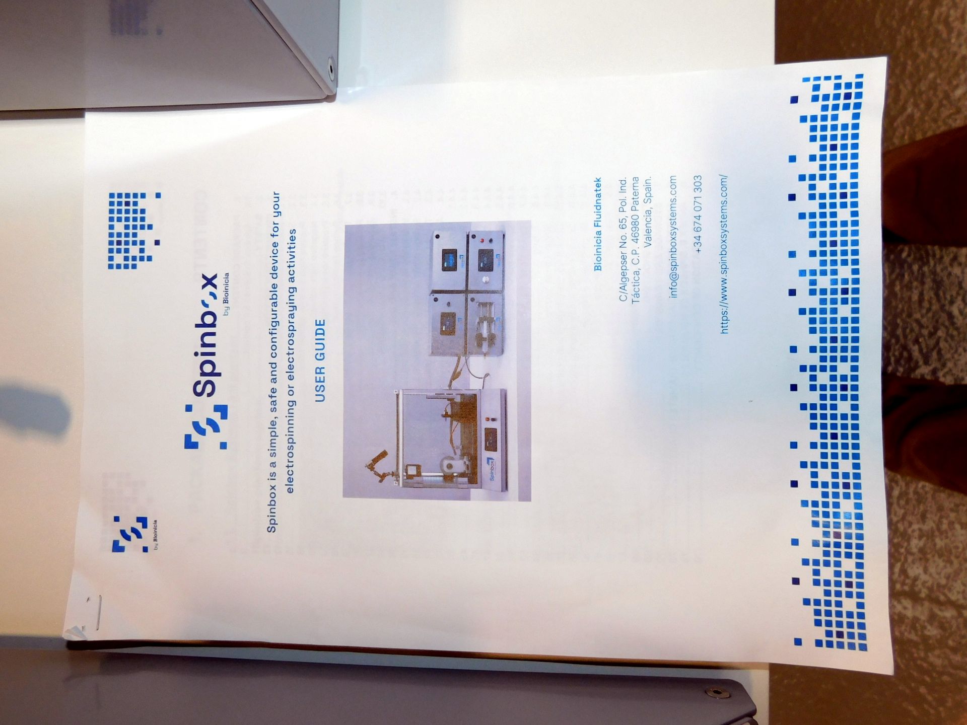 Spin Box Platform Desktop Electrospinner, Serial Number SPIP-0058 & Syringe Feeding System, Serial - Image 10 of 10