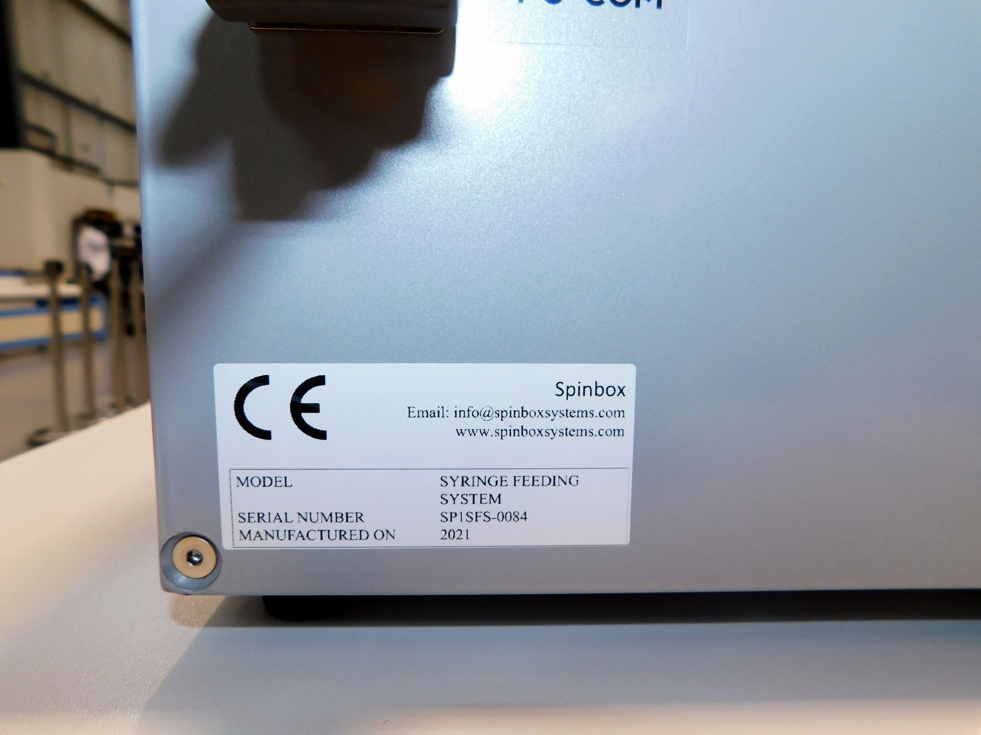Spin Box Platform Desktop Electrospinner, Serial Number SPIP-0058 & Syringe Feeding System, Serial - Image 6 of 10