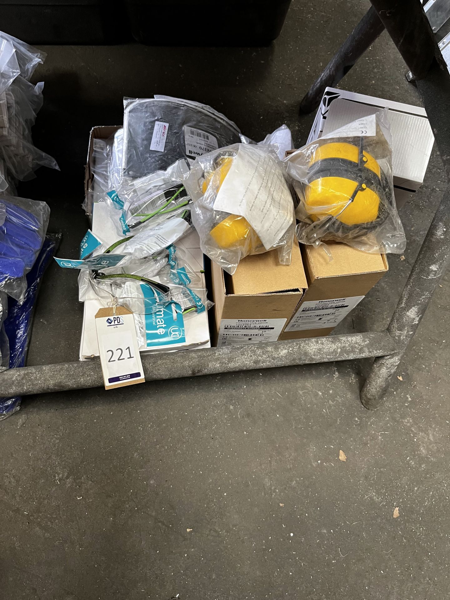 Quantity of Assorted Safety Glasses, Masks & Protective Visors etc. (Location: Tottenham. Please