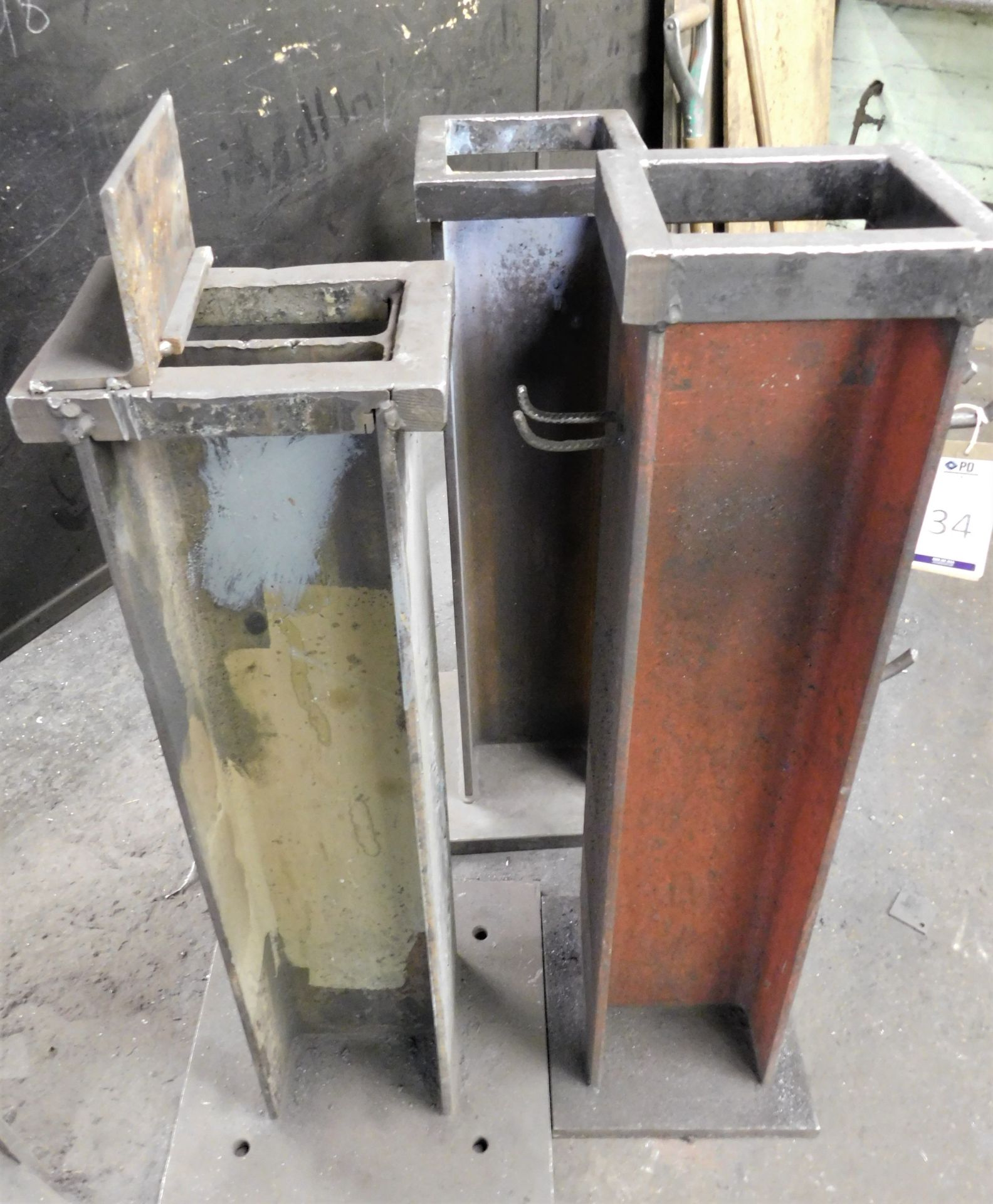Three Fabricated Workstands (Location: Tottenham. Please Refer to General Notes)