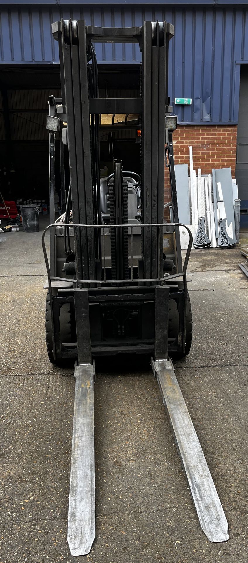 2008 Caterpillar EP35K PAC 4 Wheel Electric Forklift Truck 3500 kg with Extension with Hoppecke - Image 4 of 8