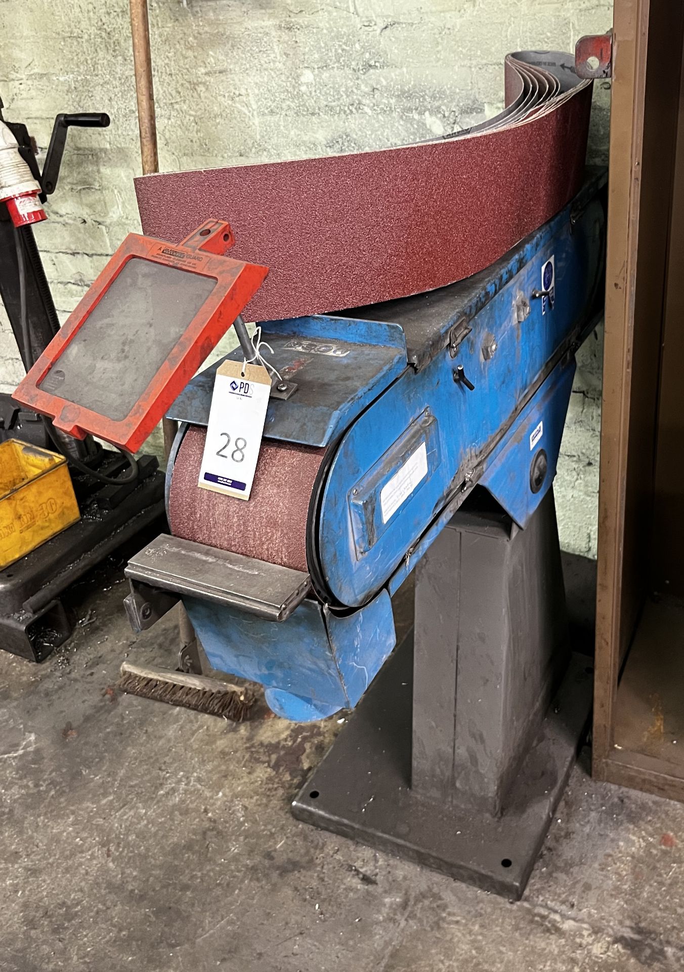Surtech Metal Linisher/ Sander with Spare Belts (Location: Tottenham. Please Refer to General - Image 2 of 5