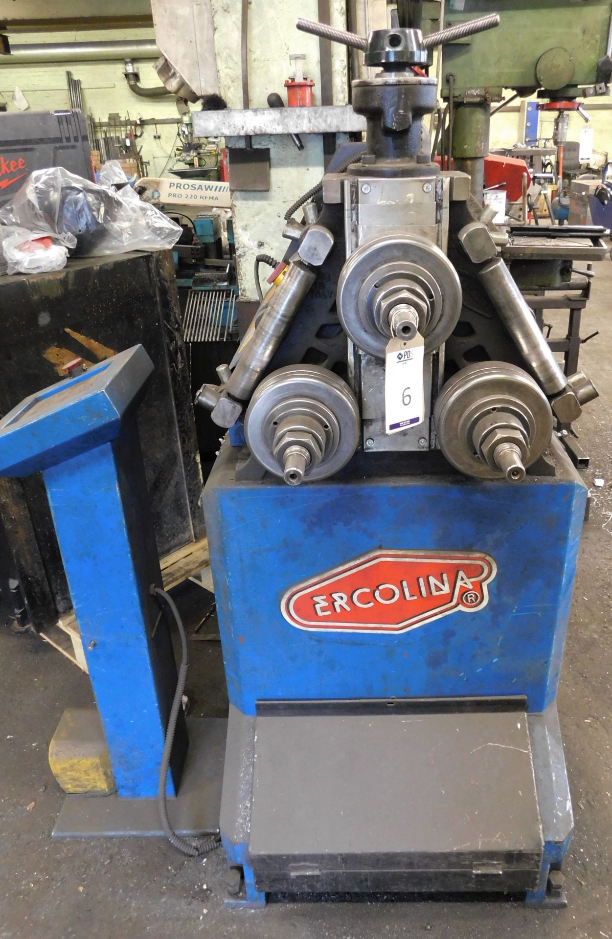 Ercolina CE40 MR3 Bender Serial Number 2040234 with Foot Pedal Controls (Location: Tottenham. Please
