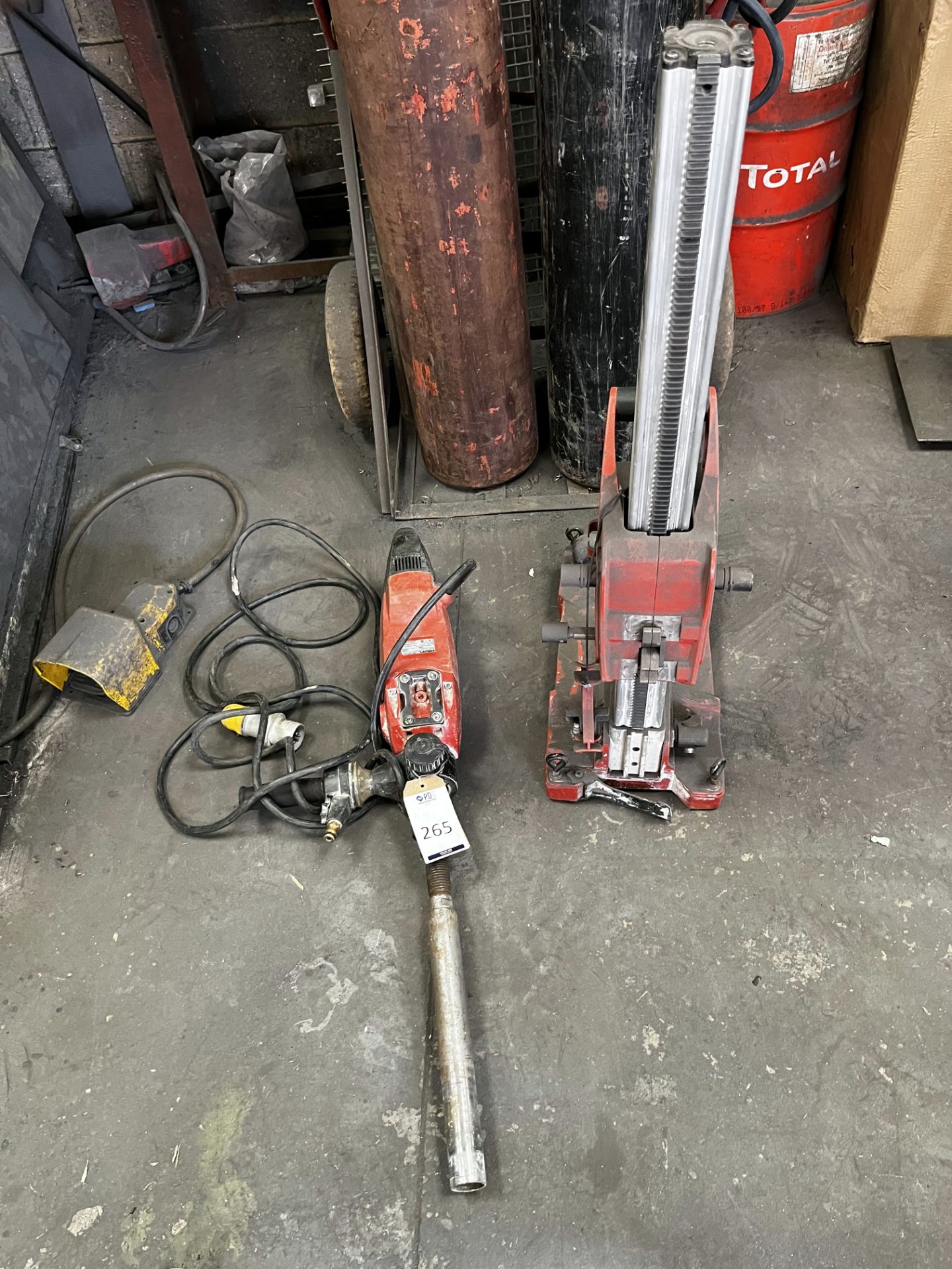 Hilti DD15OU Diamond Core Drill, 110v, with Stand (Location: Tottenham. Please Refer to General