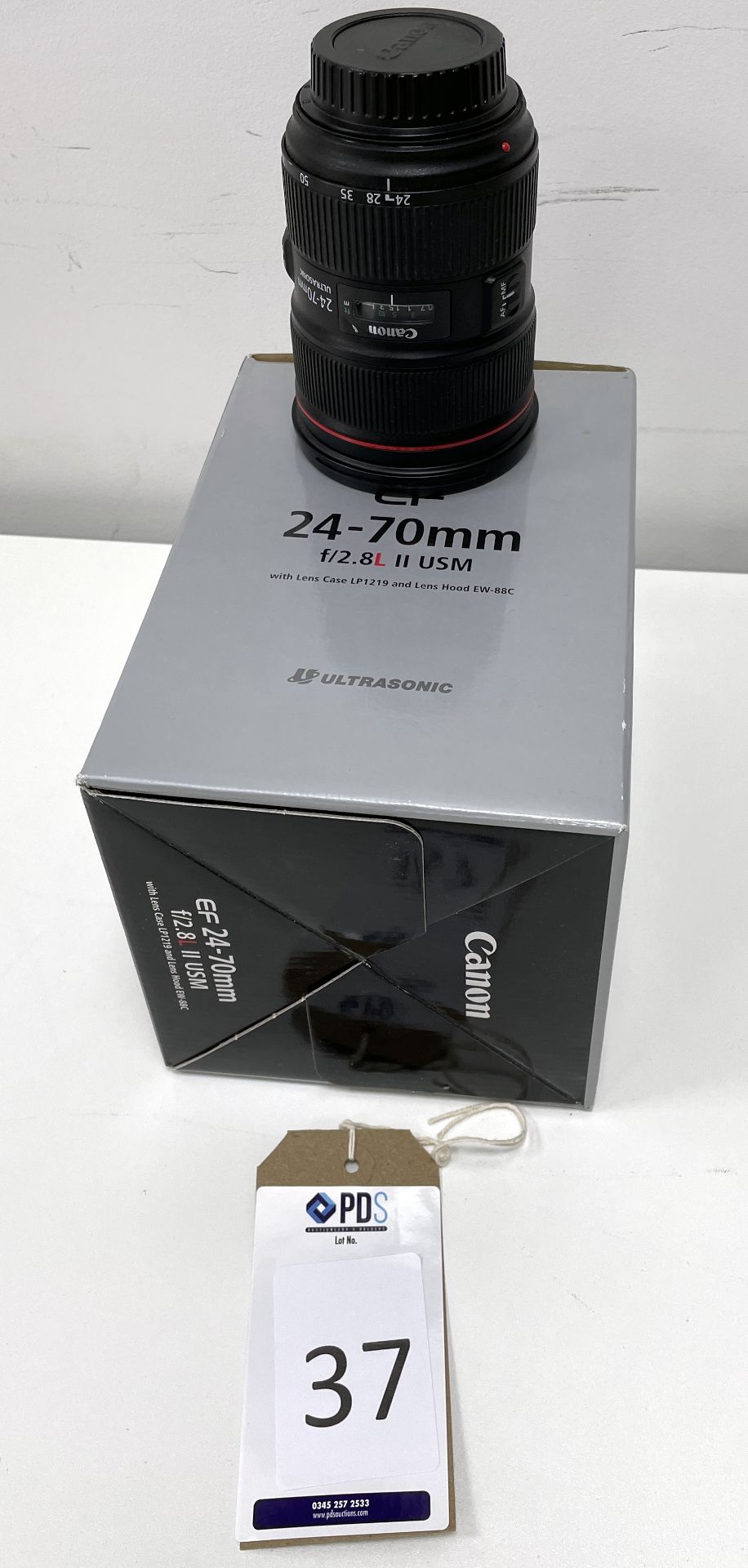 Canon 24-70mm Ultrasonic Zoom Lens (Location: Westminster. Please Refer to General Notes)