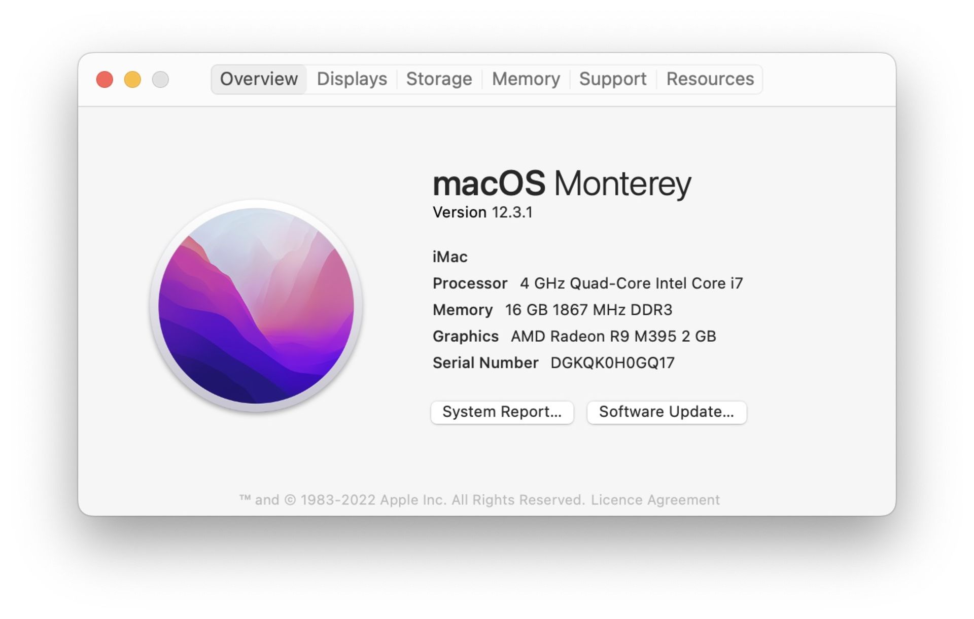 Apple iMac (A1419) Desktop Computer, Quad-Core Intel Core i7 CPU @ 4.00 GHz, 16 GB RAM, 2TB Fusion - Image 6 of 8