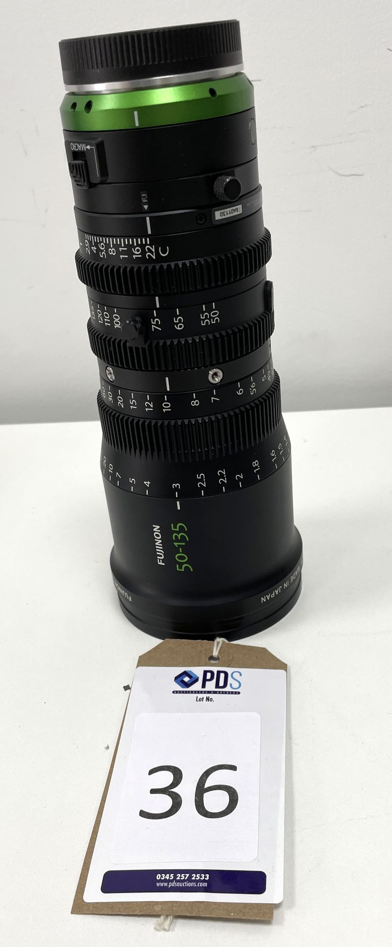 Fujinon 50-135mm T 2.9 Cine Zoom Lens, Serial Number 78A01130 (Location: Westminster. Please Refer - Image 3 of 5