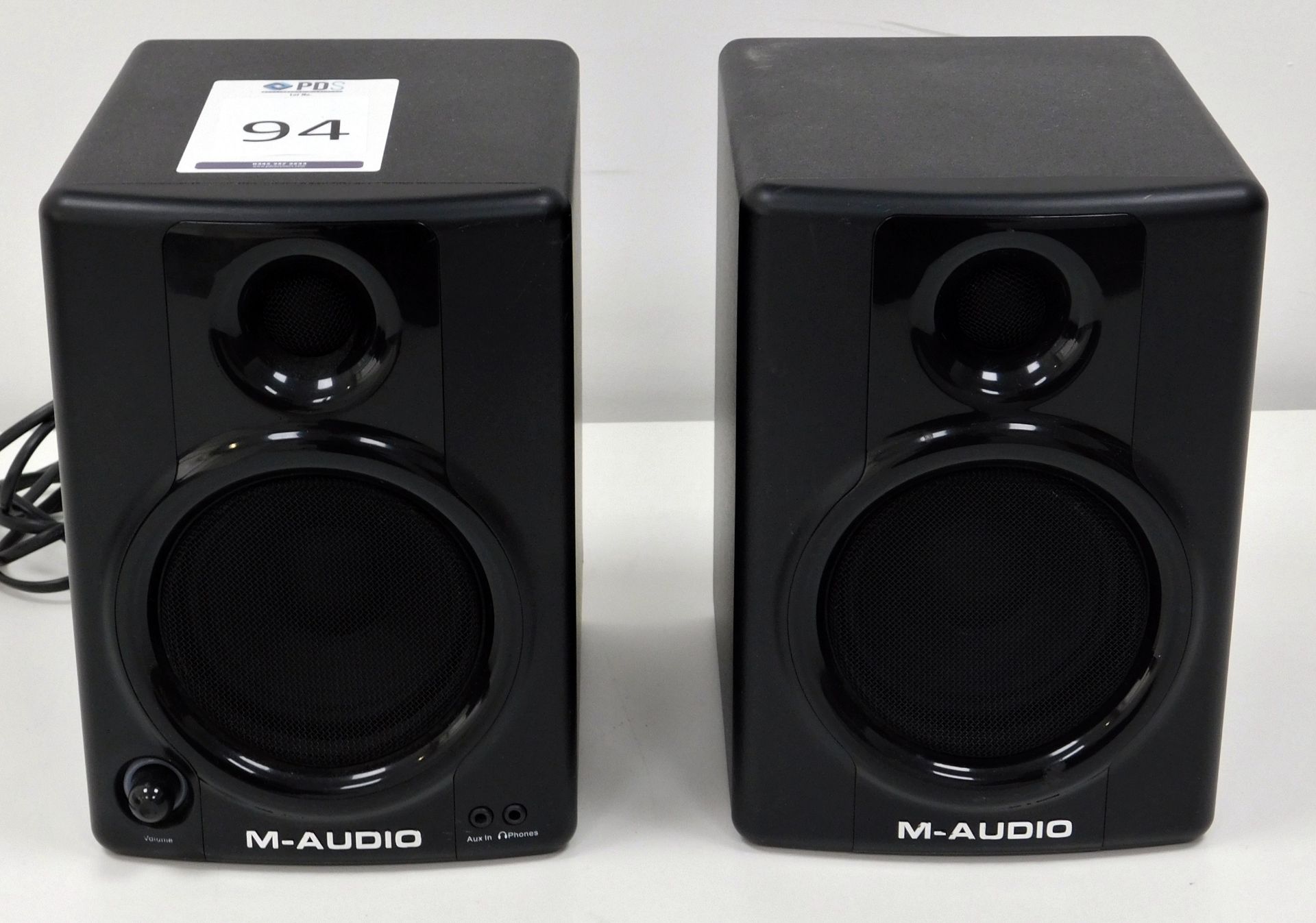 Pair of M Audio AV40 Speakers (Location: Westminster. Please Refer to General Notes)