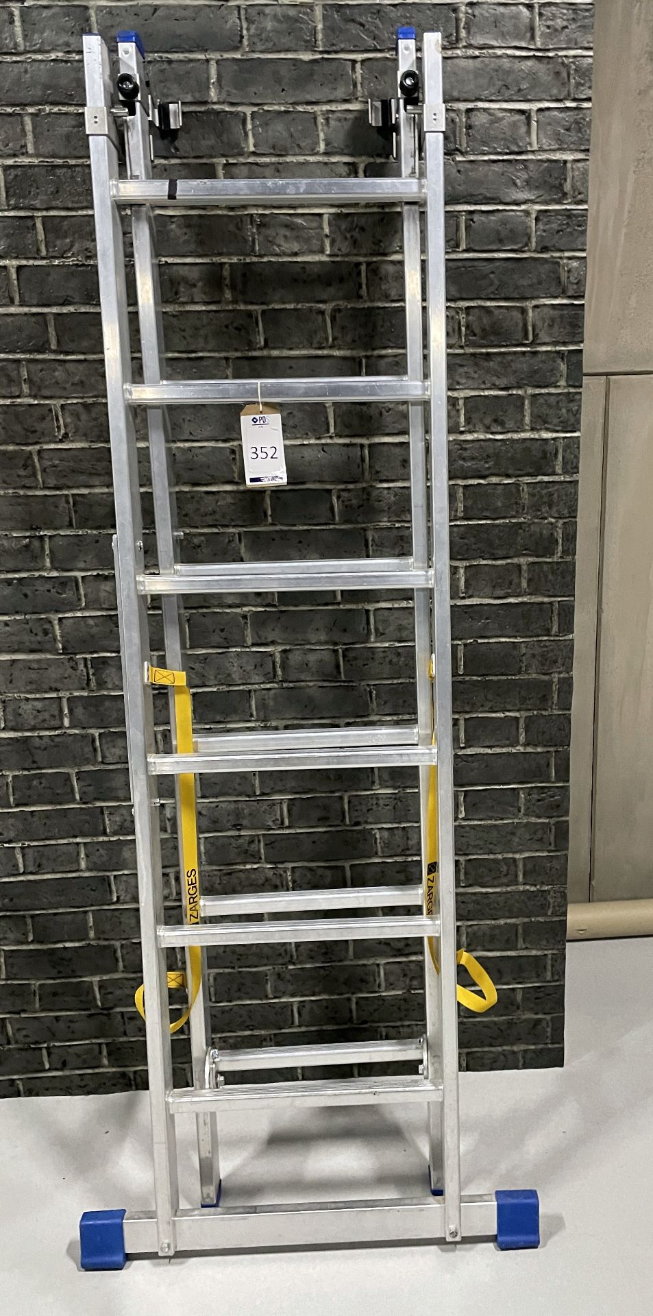 Zarges Six Rise Aluminium Step Ladder (Location: Westminster. Please Refer to General Notes)