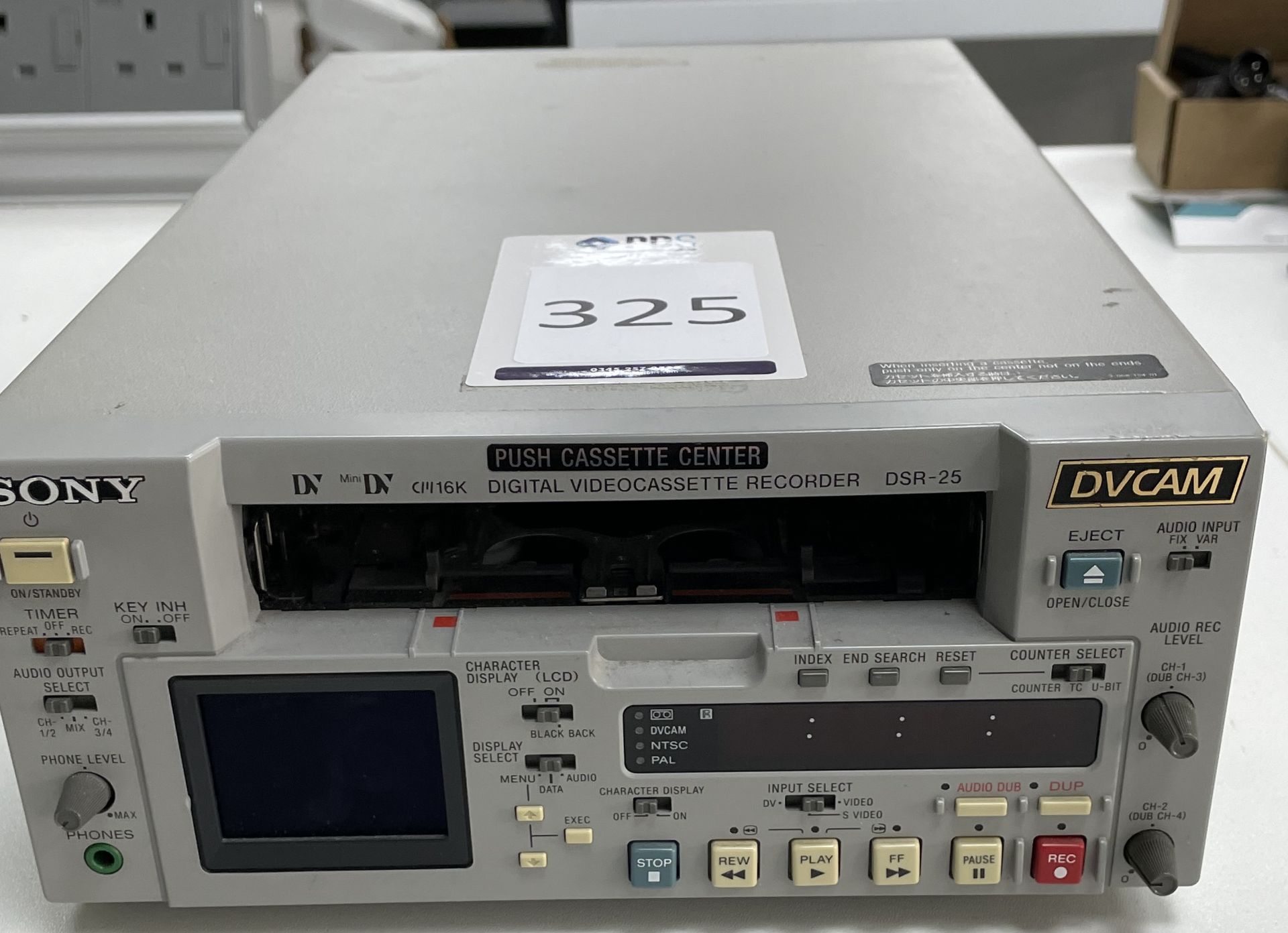 Sony DSR-25 DVCAM Recorder (Location: Westminster. Please Refer to General Notes)