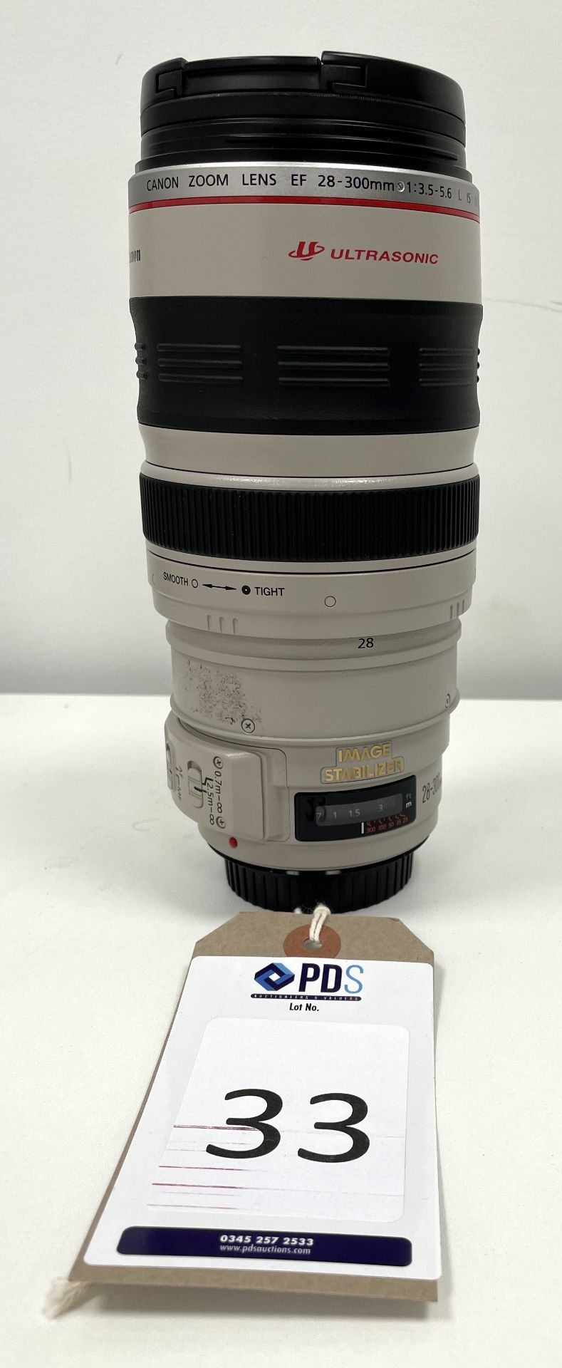 Canon EF 28-300mm Ultrasonic Zoom Lens, Serial Number 118641 (Location: Westminster. Please Refer to - Image 2 of 3