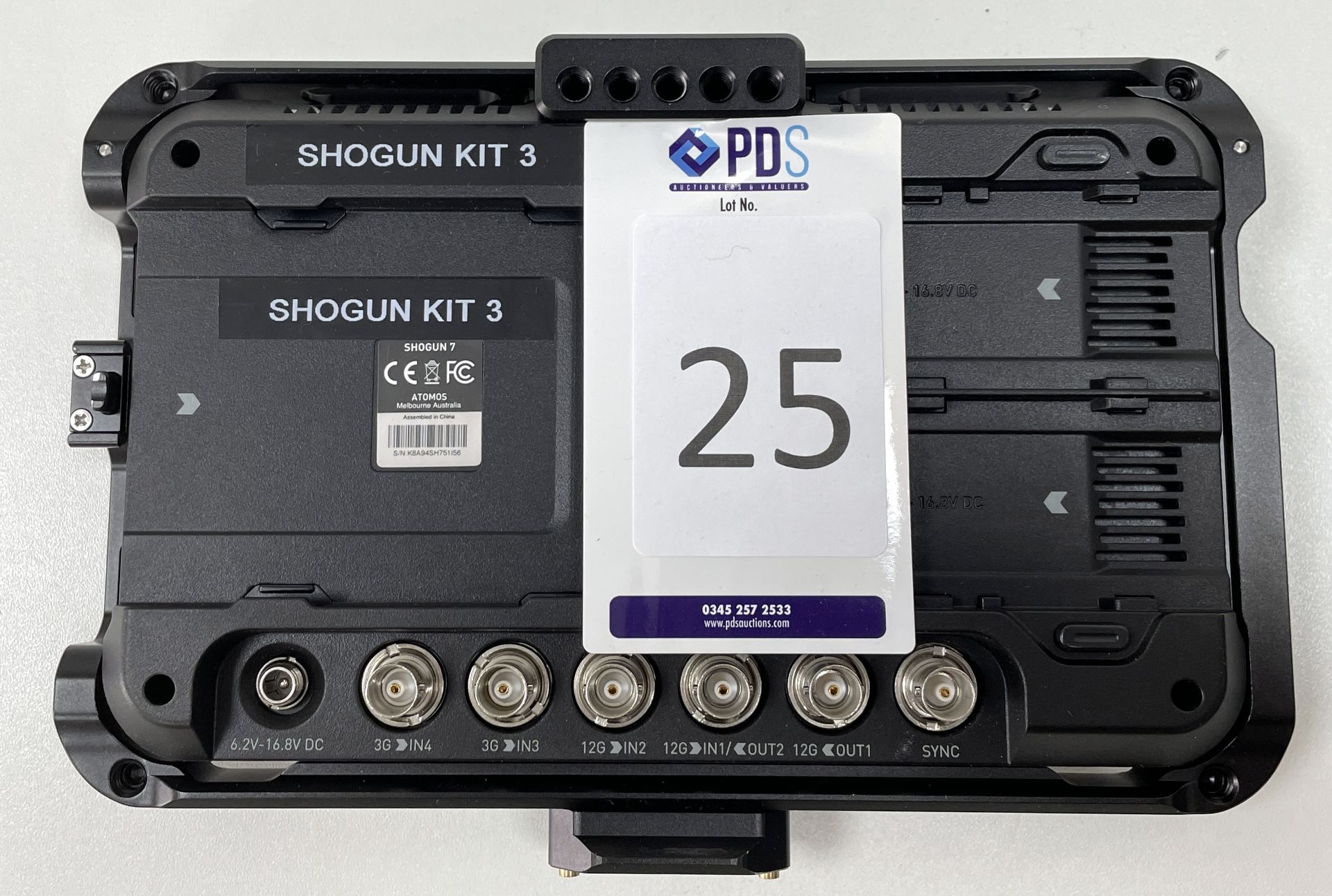 Atomos Shogun 7.2" HDR Pro Monitor/Recorder/Switcher with Small Rig Cage (Location: Westminster.