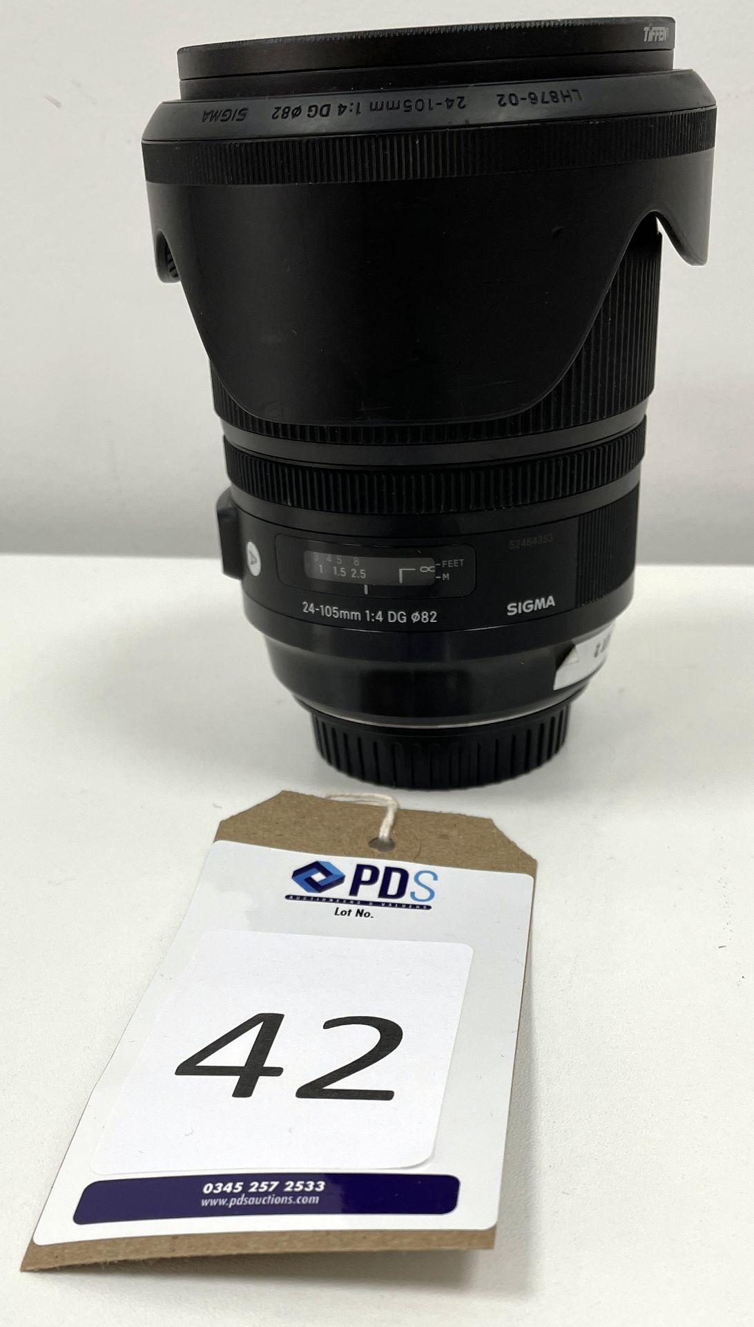 Sigma 24-105mm Zoom Lens (Location: Westminster. Please Refer to General Notes) - Image 2 of 3