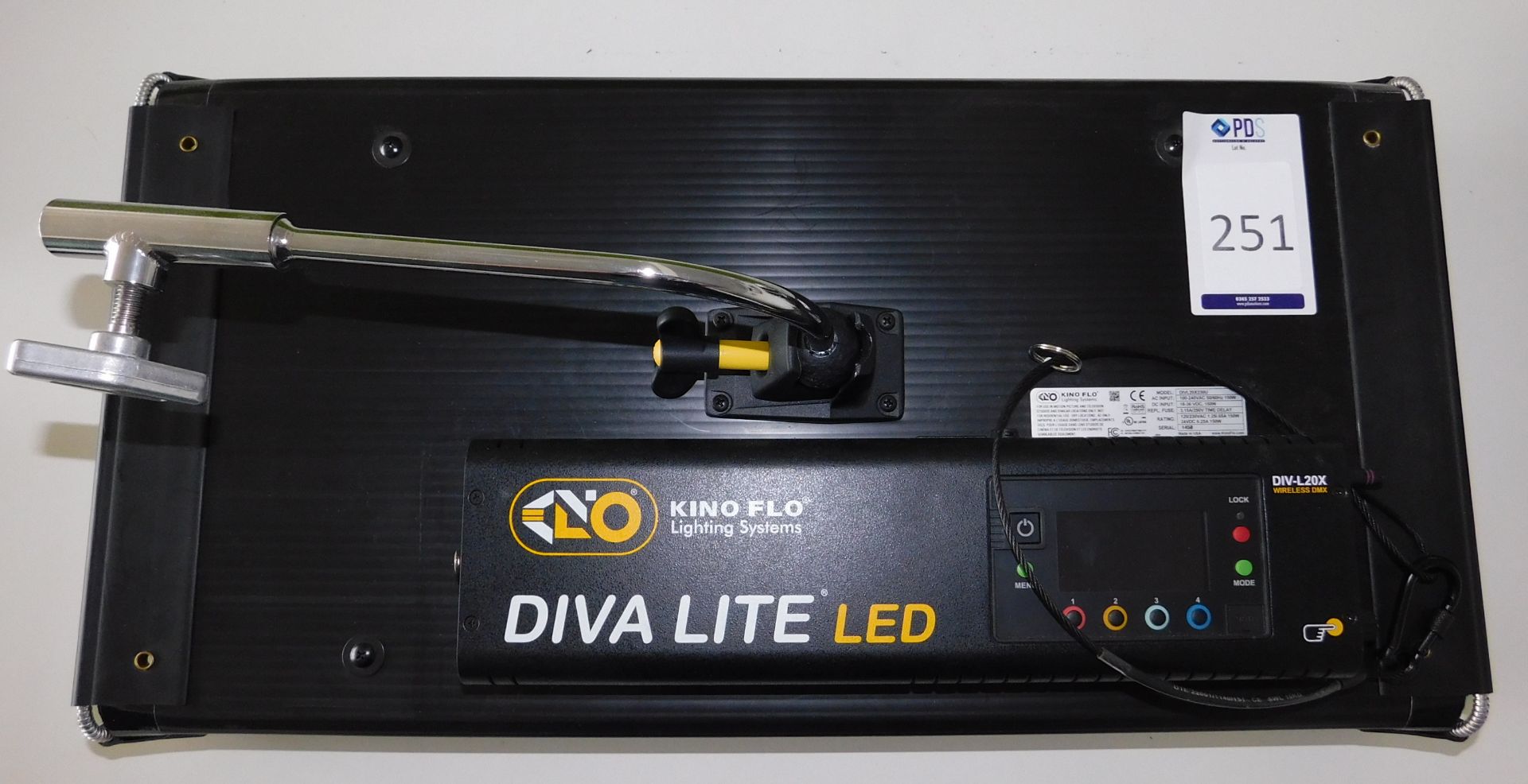 Kino Flo DIV-L20X Diva Lite LED (Location: Westminster. Please Refer to General Notes) - Image 2 of 3