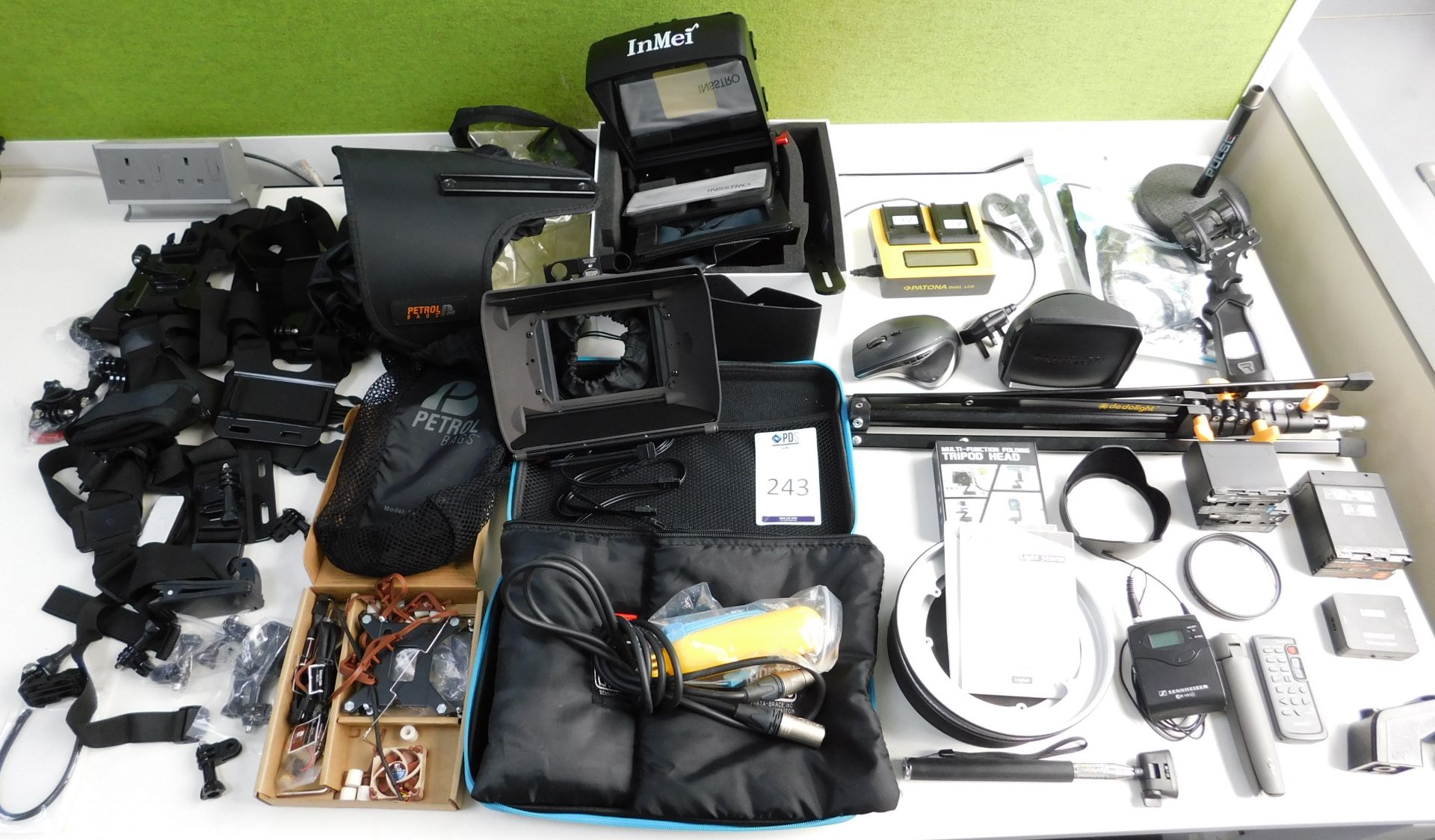 Quantity of Various AV Accessories including Batteries, Supports etc. (Location: Westminster. Please