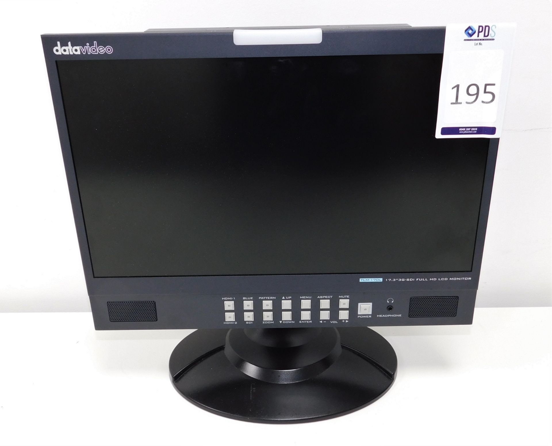 Datavideo TLM-170L 17.3" Full HD LCD Monitor (Location: Westminster. Please Refer to General Notes)