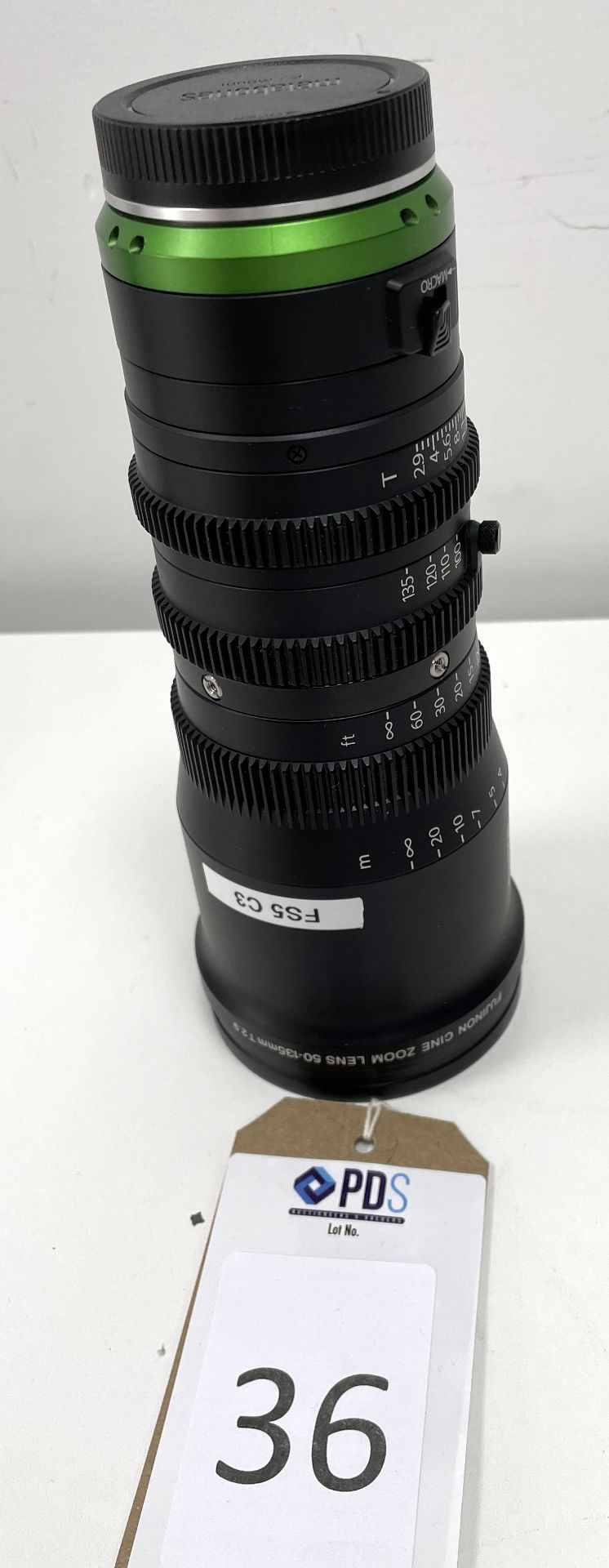 Fujinon 50-135mm T 2.9 Cine Zoom Lens, Serial Number 78A01130 (Location: Westminster. Please Refer - Image 2 of 5