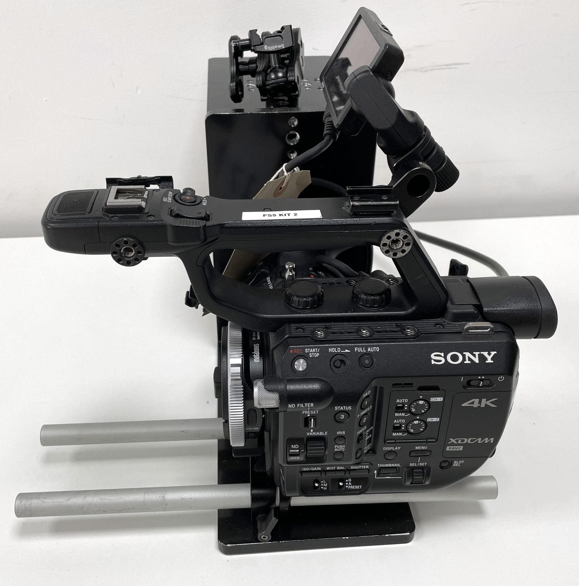 Sony PXW-FS5 Solid State Memory Camcorder Body with Hague Camera Support and Battery, Serial - Image 2 of 6