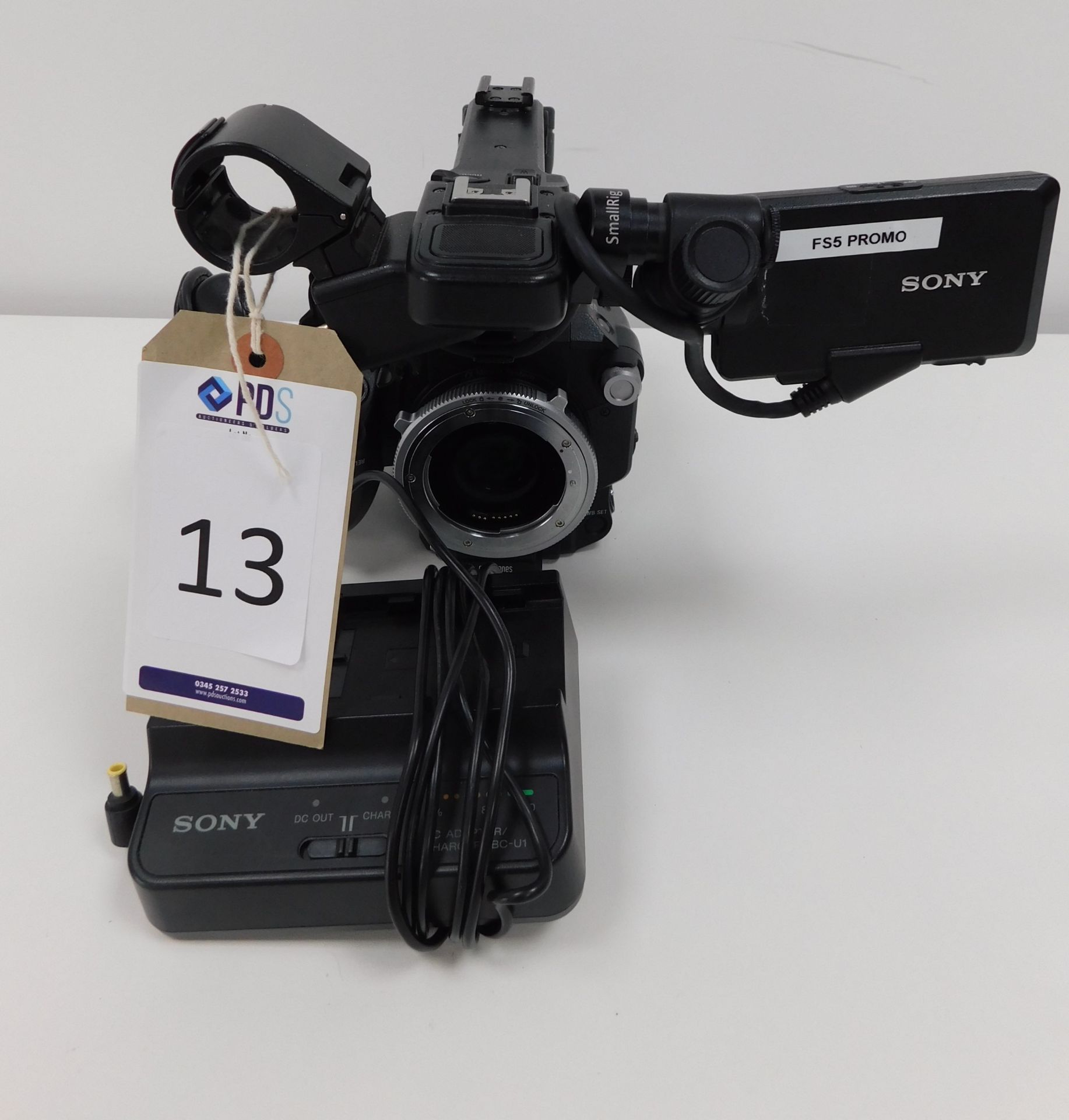 Sony PXW-FS5 Solid State Memory Camcorder Body with Battery and Charger, Serial Number 1610134 (