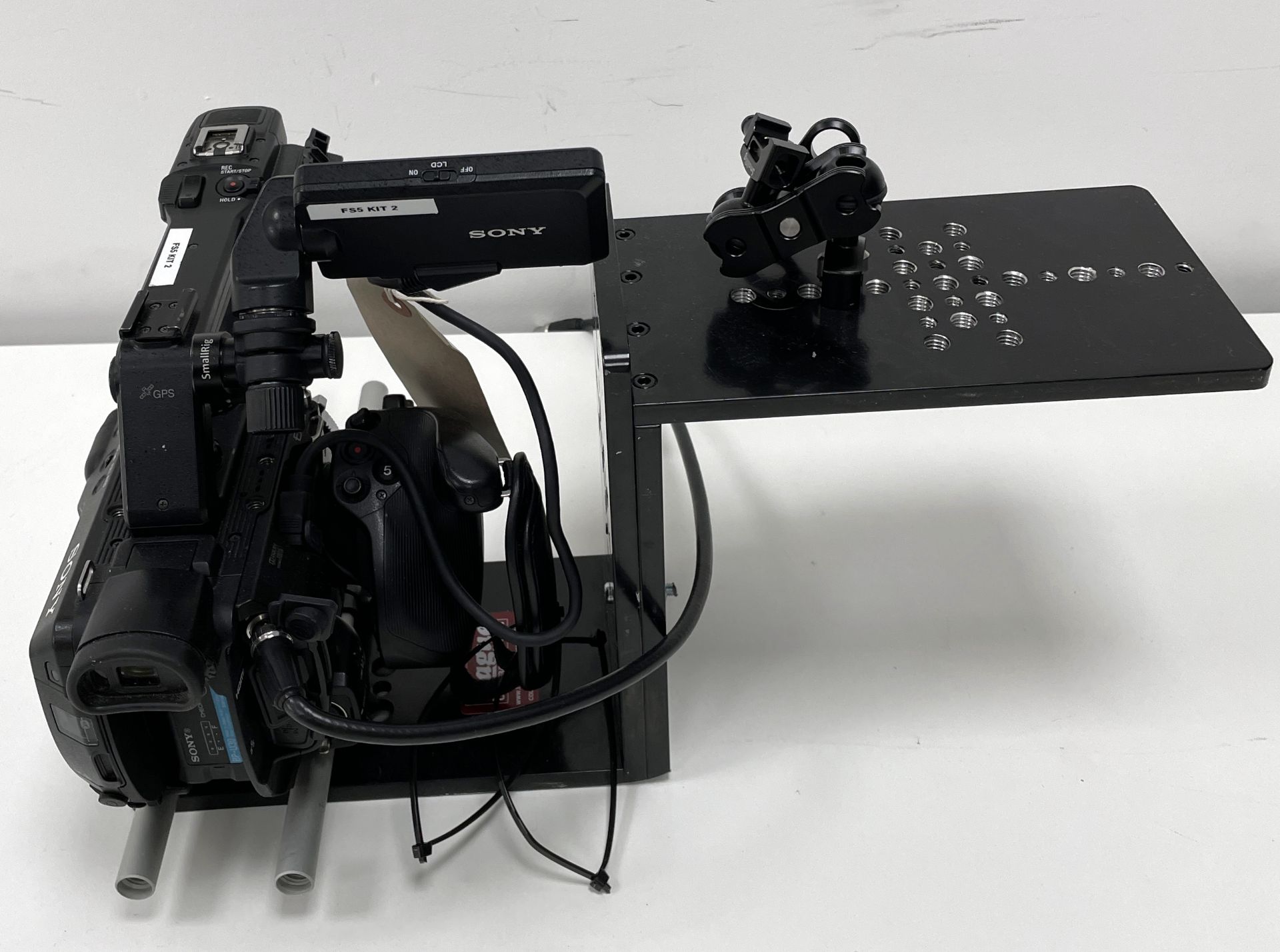 Sony PXW-FS5 Solid State Memory Camcorder Body with Hague Camera Support and Battery, Serial - Image 3 of 6