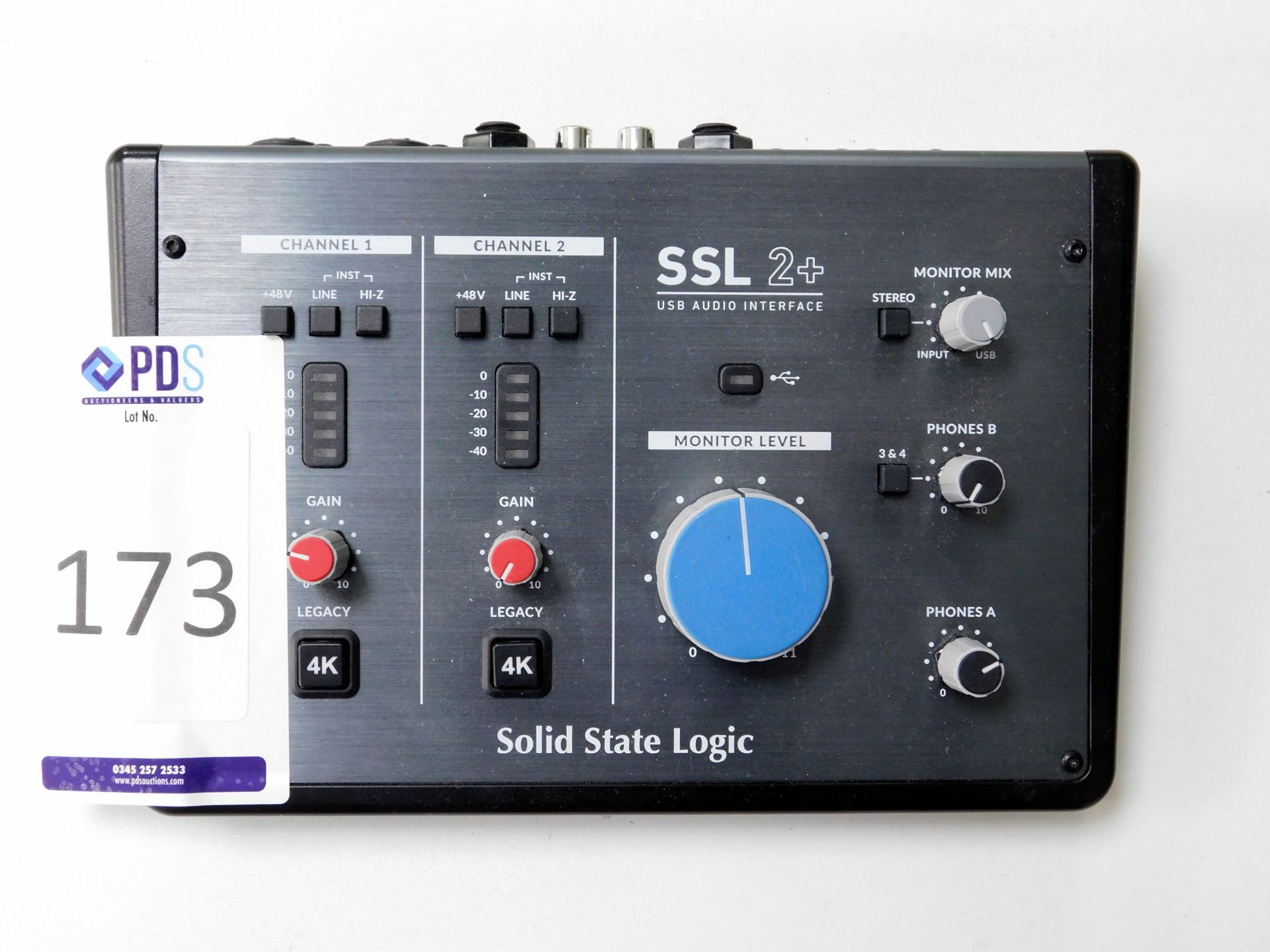 Solid State Logic Two Plus USB Audio Interface (Location: Westminster. Please Refer to General