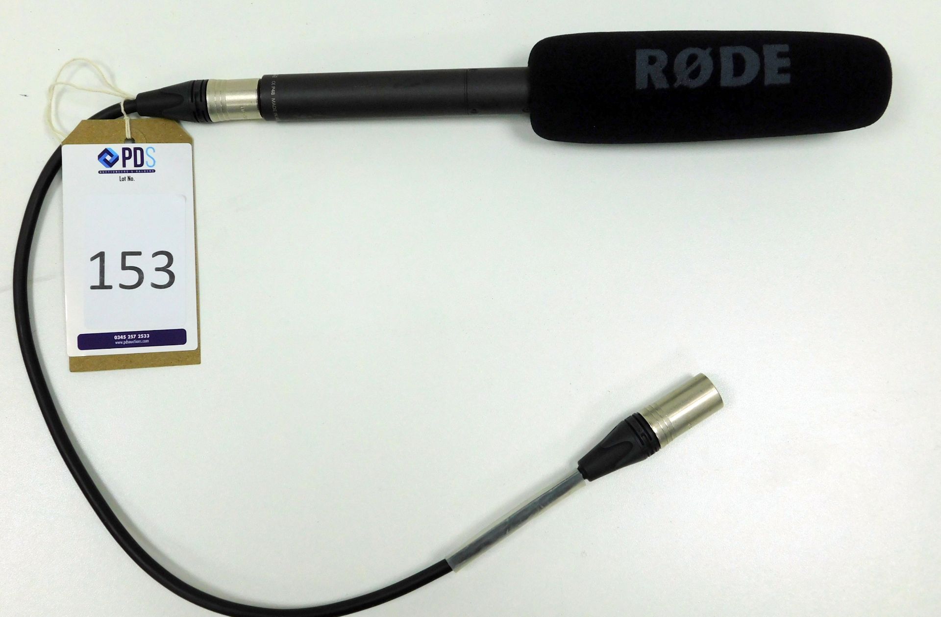 Rode NTG-2 Capsule Microphone (Location: Westminster. Please Refer to General Notes)