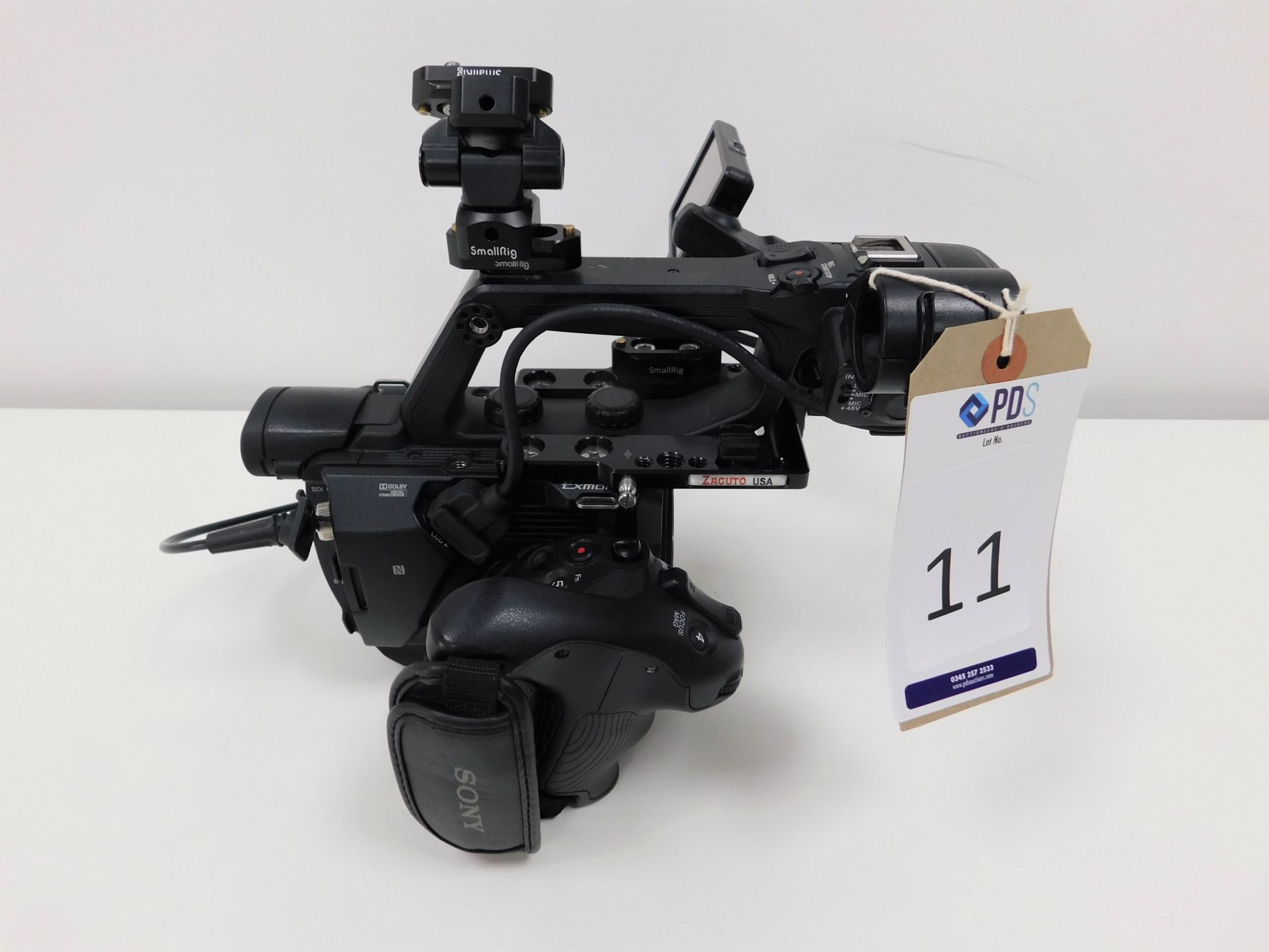 Sony PXW-FS5 Solid State Memory Camcorder Body with Battery and Charger, Serial Number 1611023 ( - Image 5 of 6