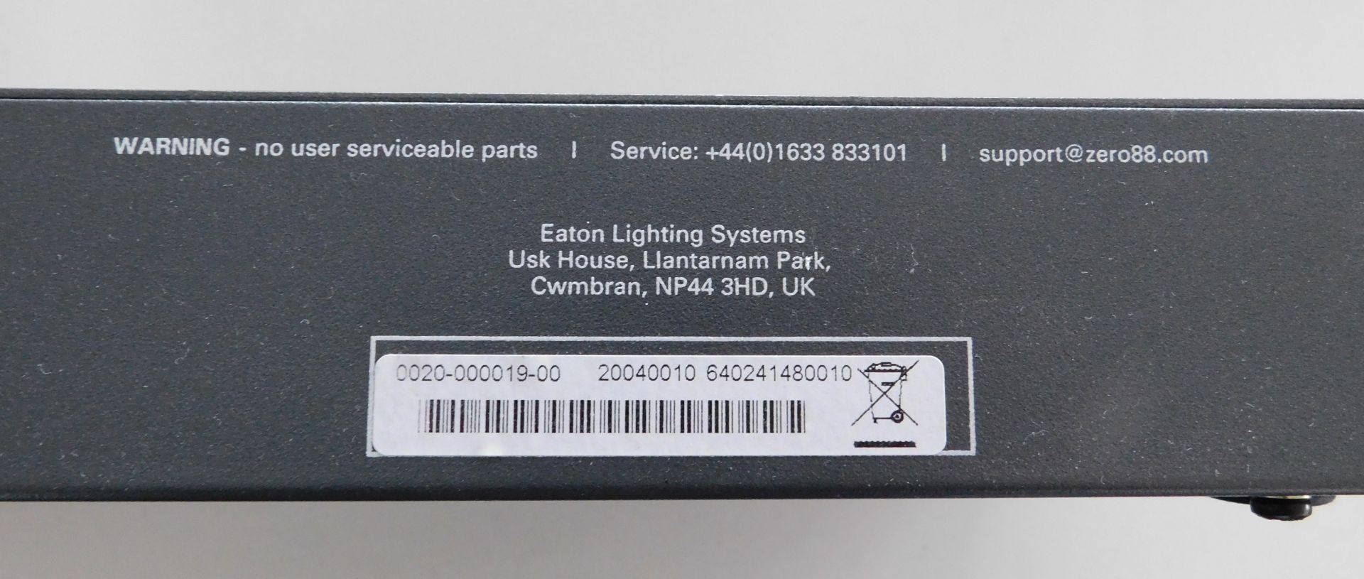 Eaton FLX S48 Lighting Control Unit, Serial Number (Location: Westminster. Please Refer to General - Image 2 of 3