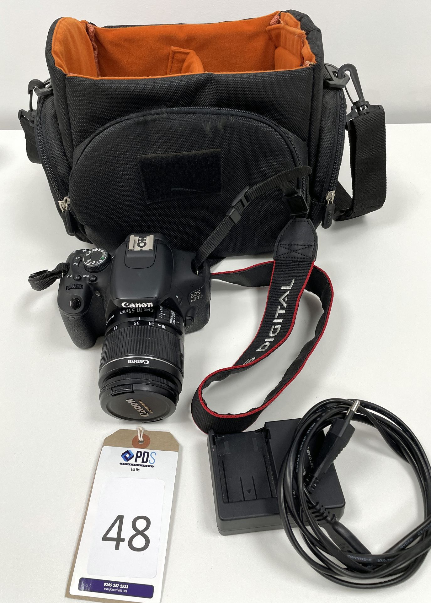 Canon EOS 600D Digital Camera (Location: Westminster. Please Refer to General Notes)