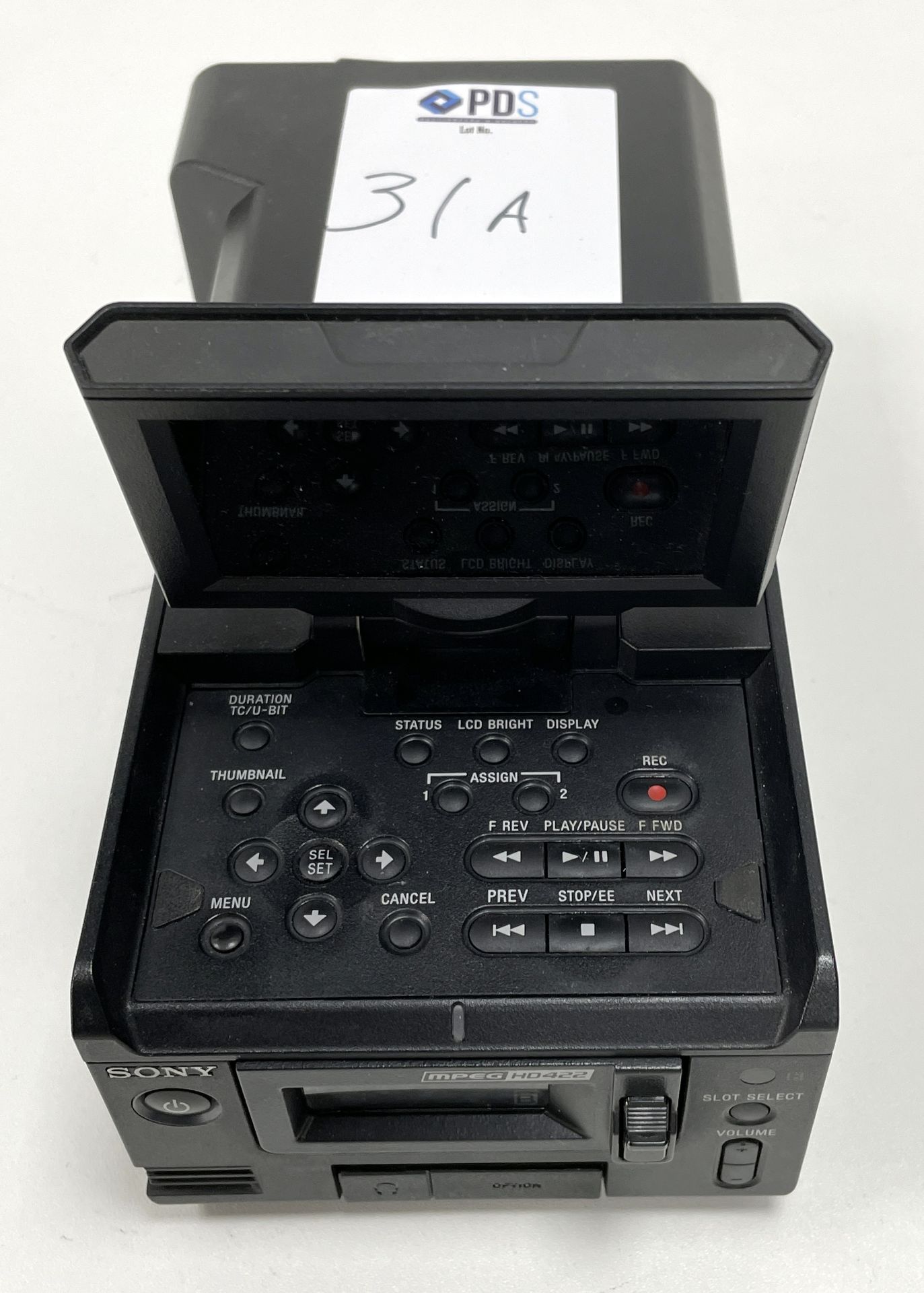 Sony PMW-50 Portable Memory Recorder with Charger (Location: Westminster. Please Refer to General