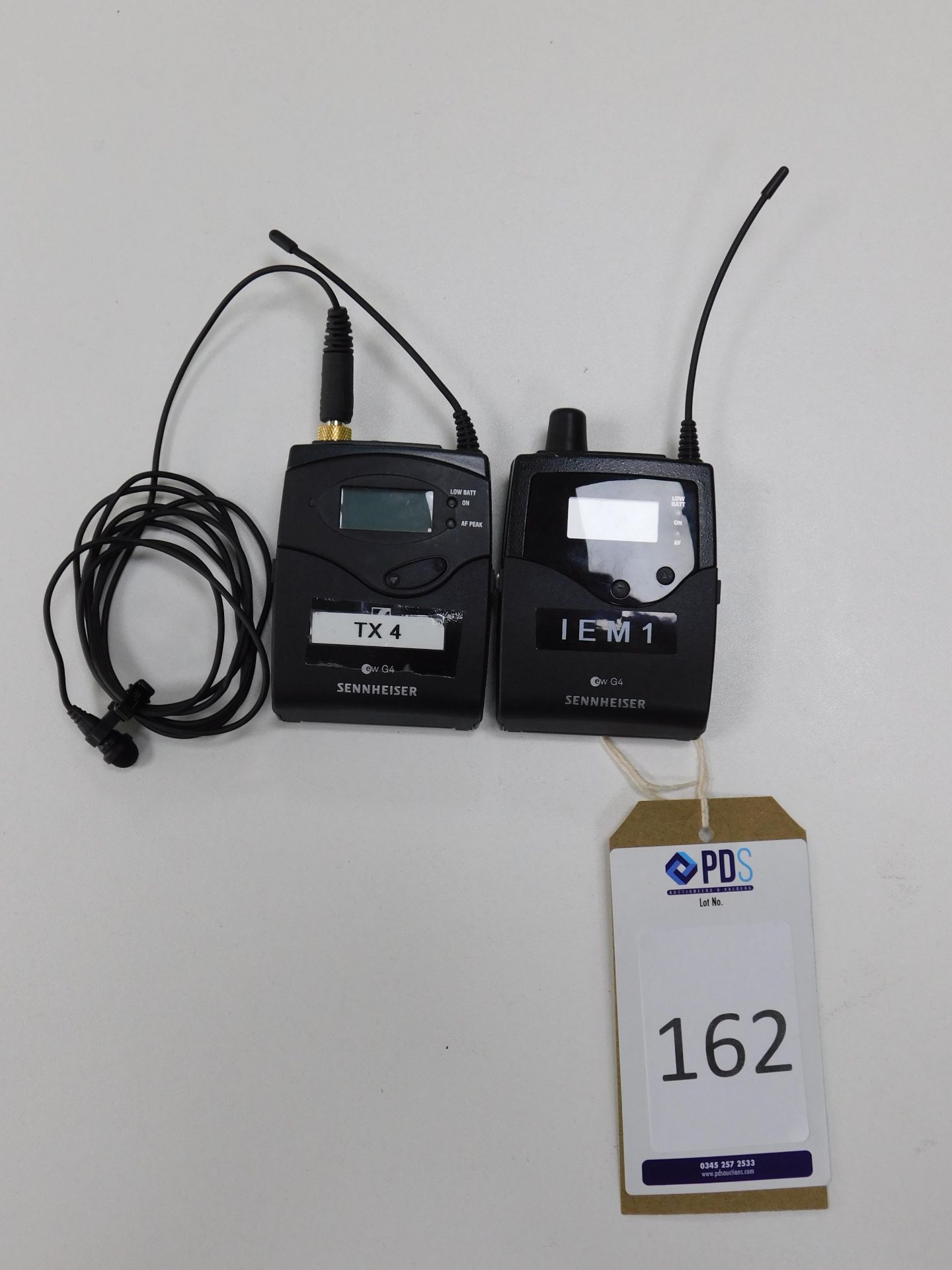 Sennheiser SK100 Body Pack Transmitter with Sennheiser EK100 G4 Body Pack Receiver (Location: