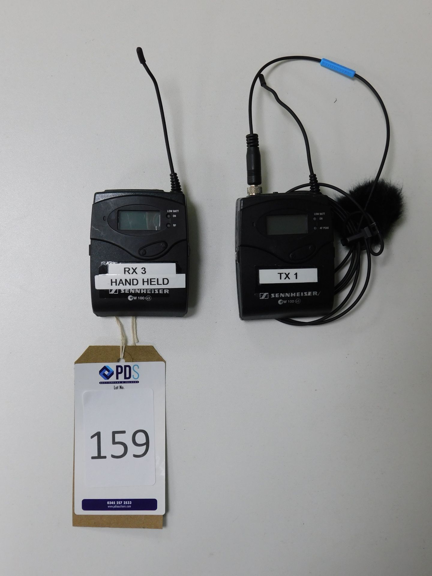 Sennheiser SK100 Body Pack Transmitter with Sennheiser EK100 Body Pack Receiver (Location: