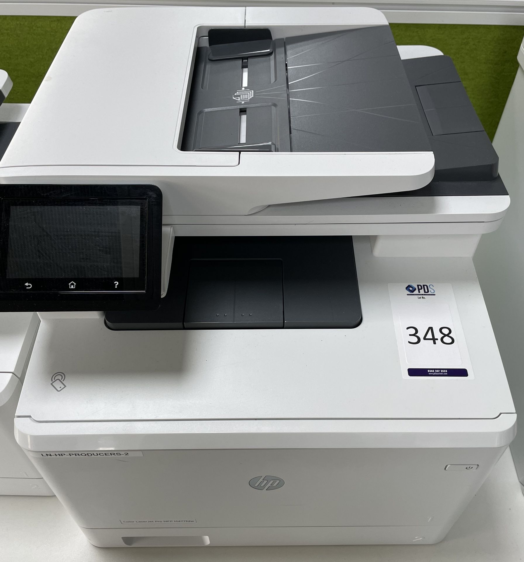 HP Color LaserJet Pro MFP M477FDW Laser Printer (Location: Westminster. Please Refer to General