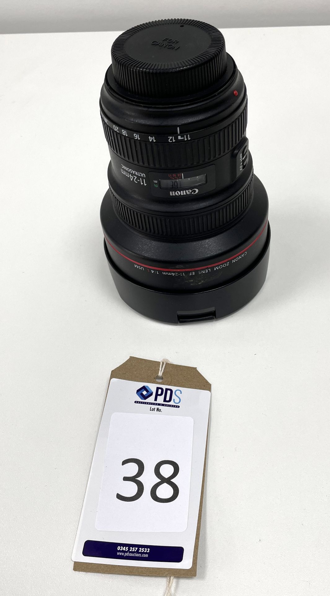 Canon 11-24mm Ultrasonic Zoom Lens (Location: Westminster. Please Refer to General Notes)