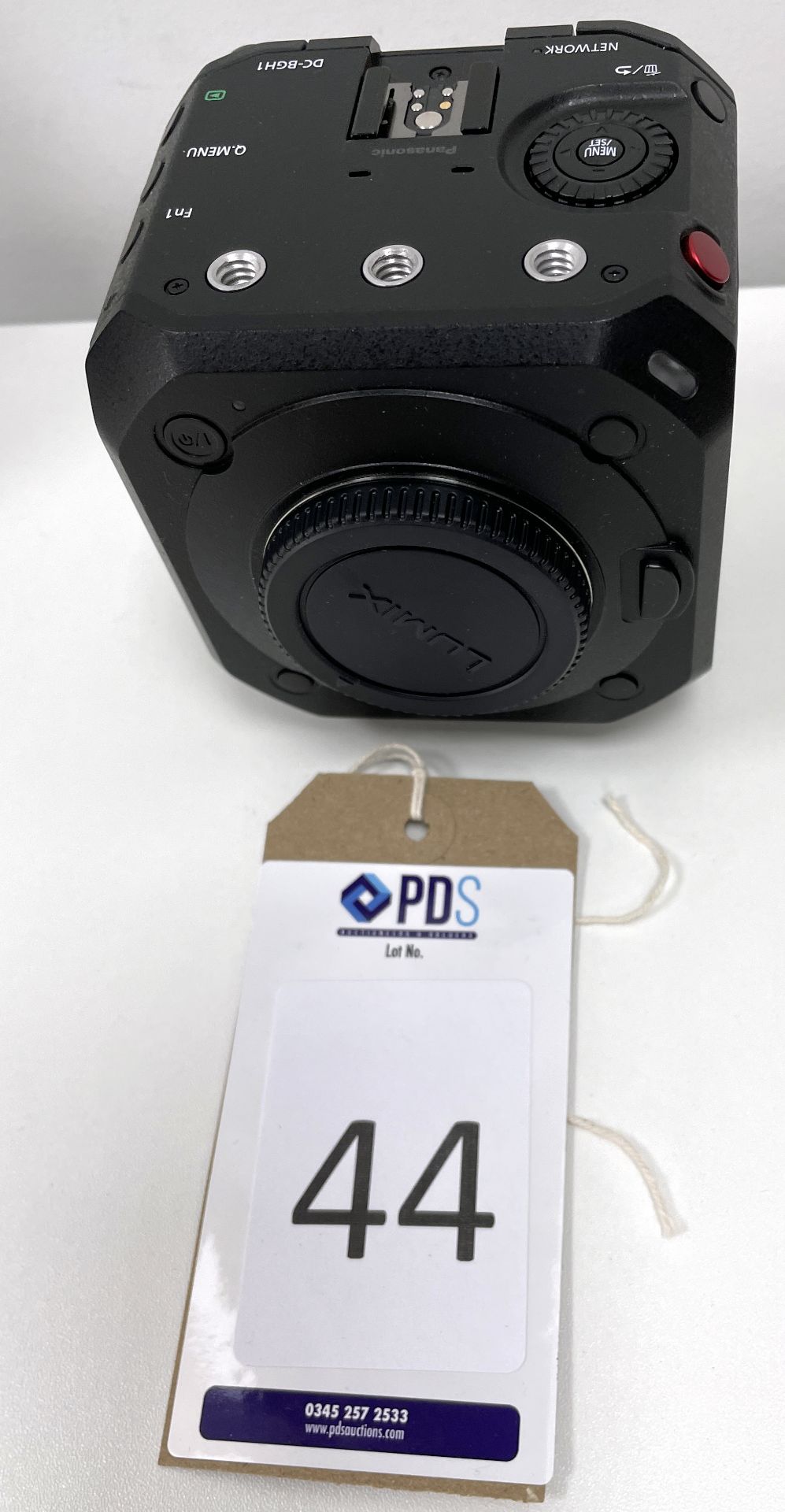 Panasonic LUMIX DC-BGH1 Box Style Camera, Serial Number WH1DA001149 (Location: Westminster. Please