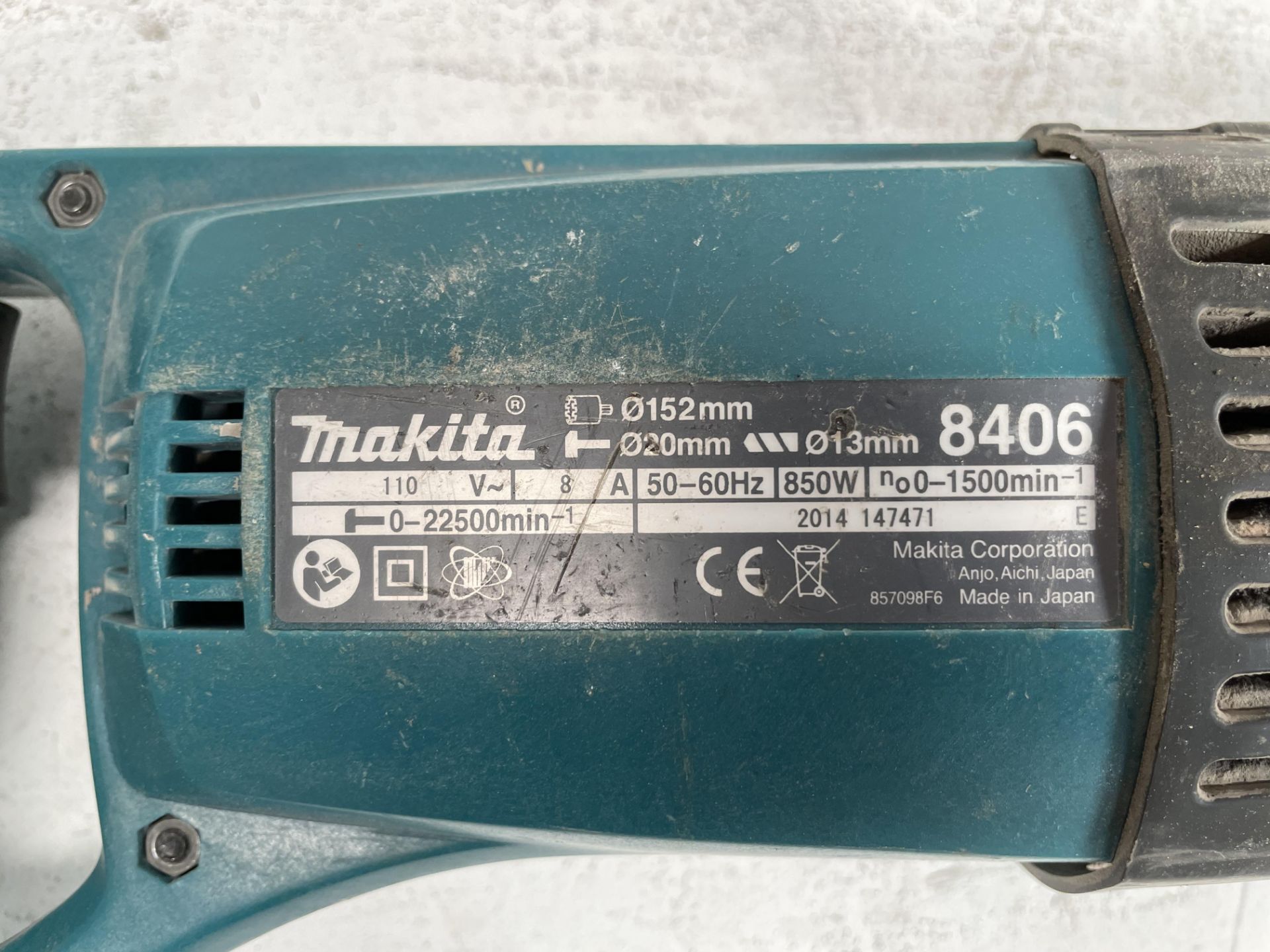 Makita 8406 Hammer Drill, 110v (Location: Brentwood. Please Refer to General Notes) - Image 3 of 3