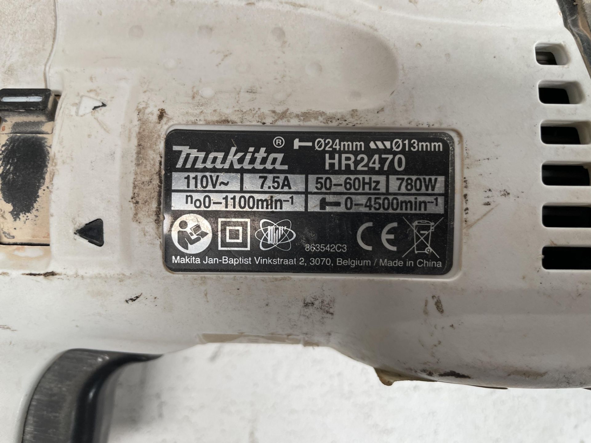 Makita HR2470 Hammer Drill, 110v (Location: Brentwood. Please Refer to General Notes) - Image 3 of 3