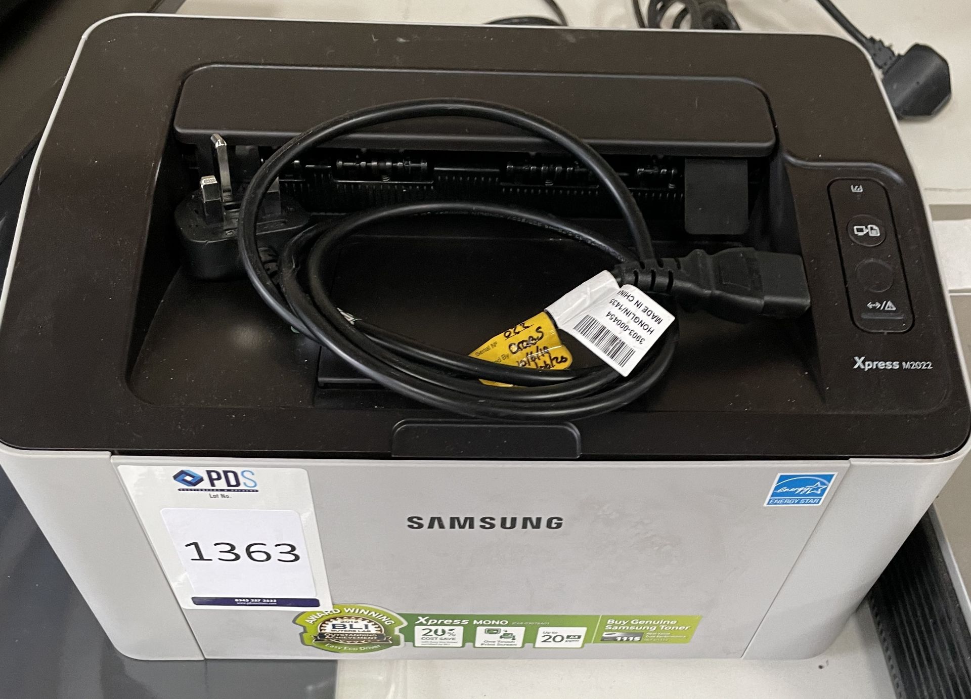 Samsung Xpress M2022 Printer (Location: Brentwood. Please Refer to General Notes)