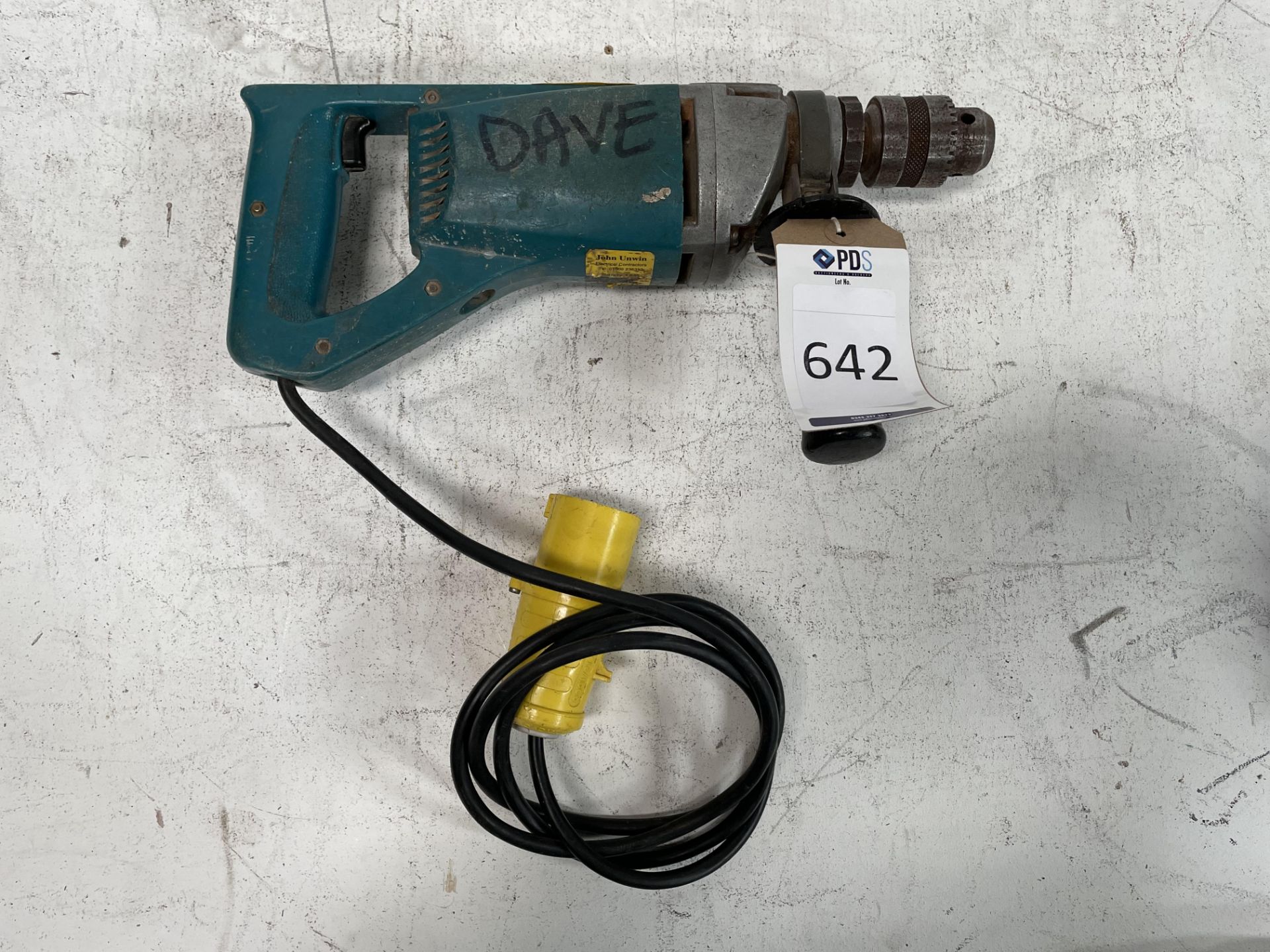 Makita Hammer Drill,110v (Location: Brentwood. Please Refer to General Notes)