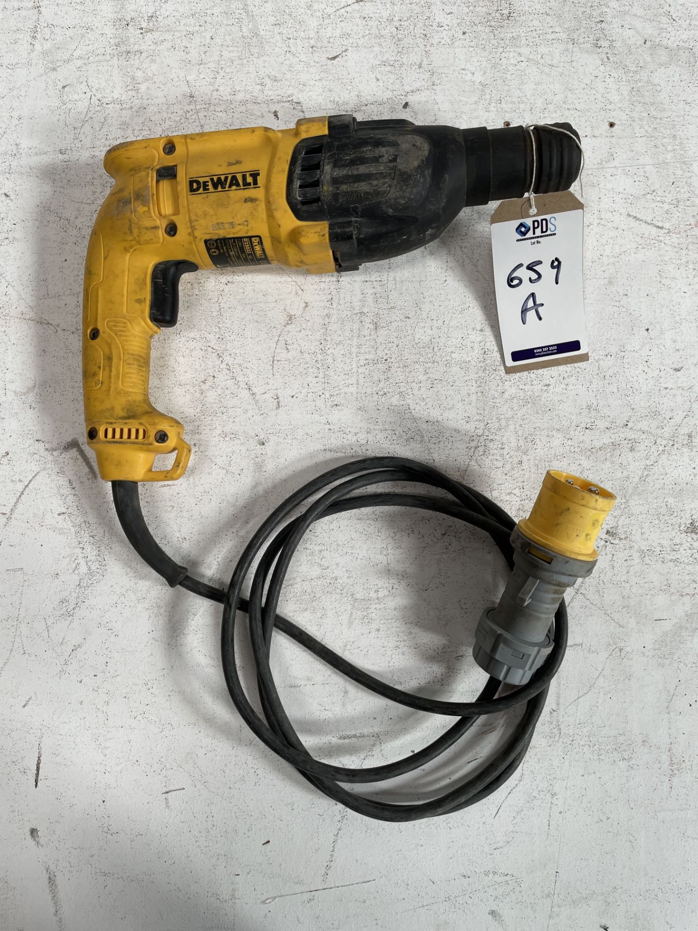 DeWalt 25033 Hammer Drill, 110v (Location: Brentwood. Please Refer to General Notes)