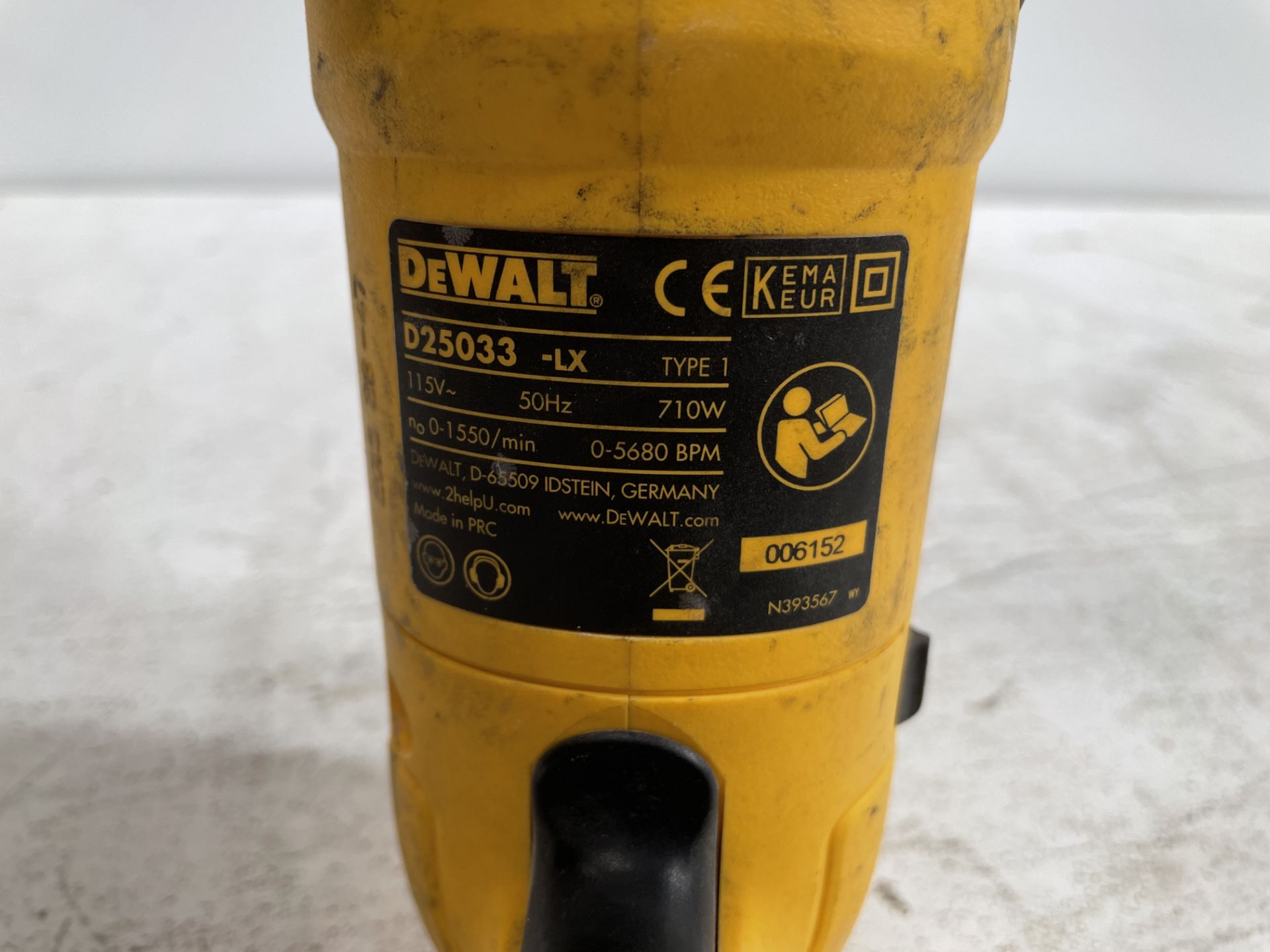 DeWalt 25033 Hammer Drill, 110v (Location: Brentwood. Please Refer to General Notes) - Image 2 of 2