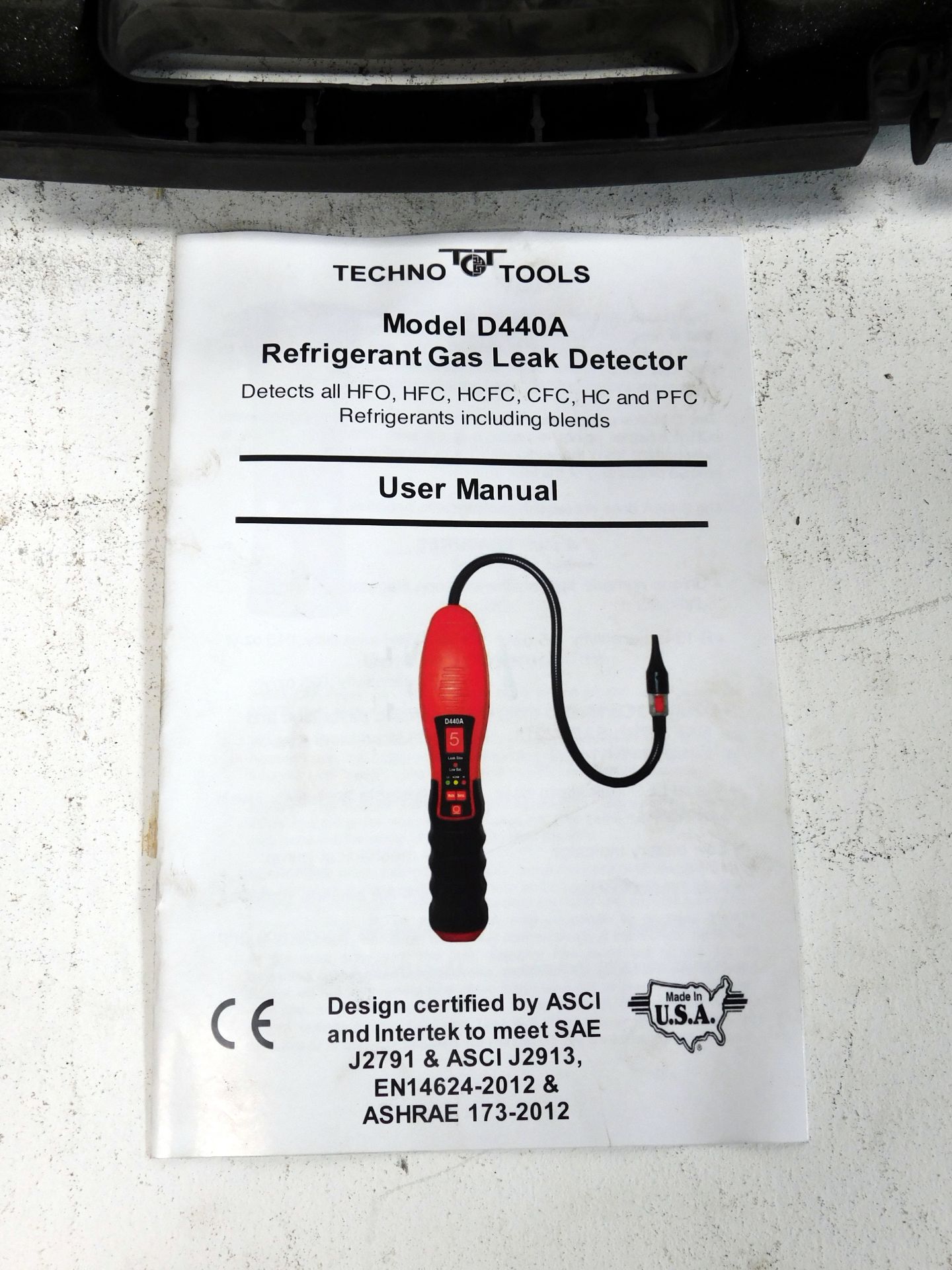 Techno Tools Refrigerant Gas Leak Detector, Model D440A (Location: Brentwood. Please Refer to - Image 2 of 2